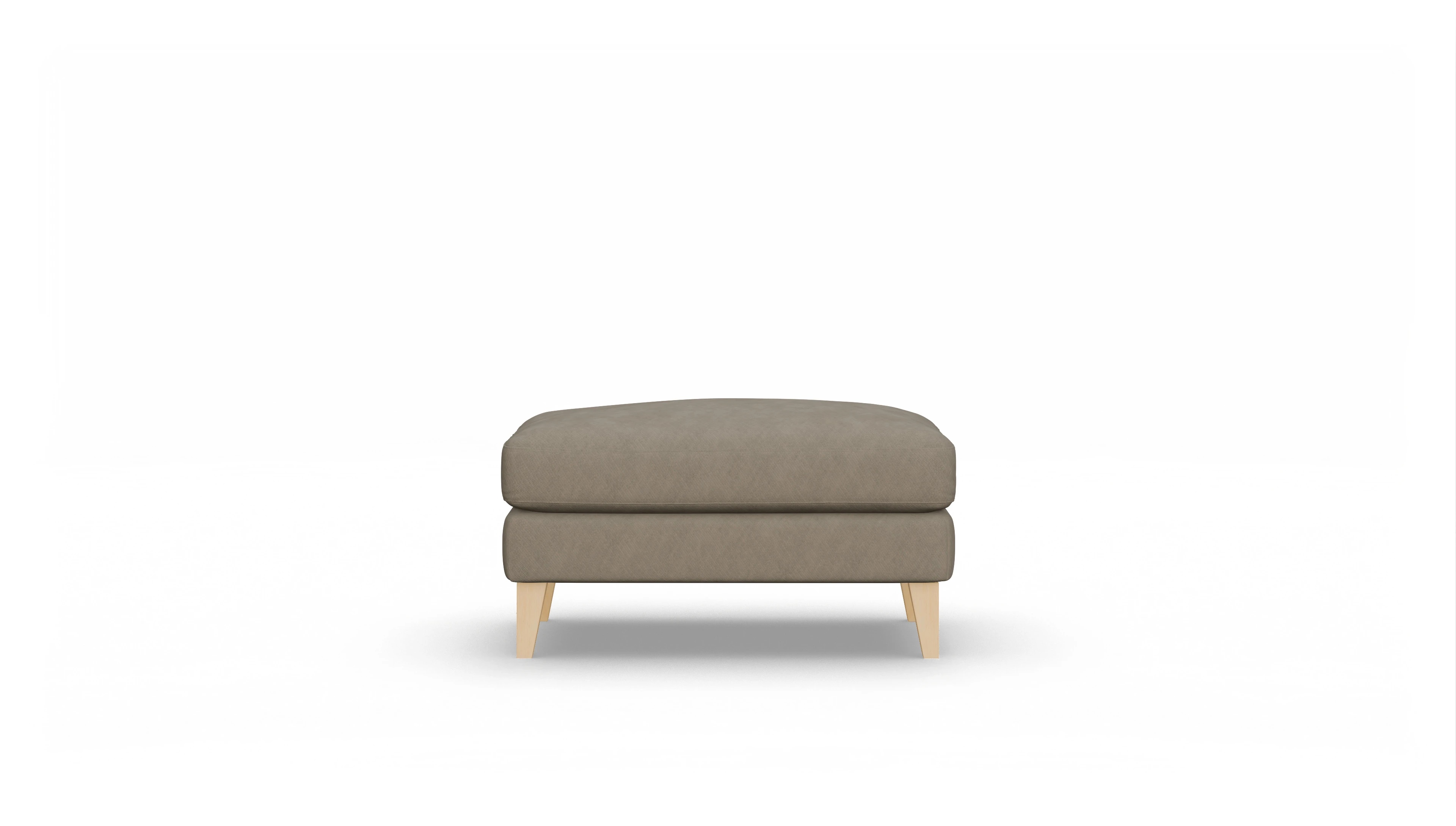 Stoffhocker groß