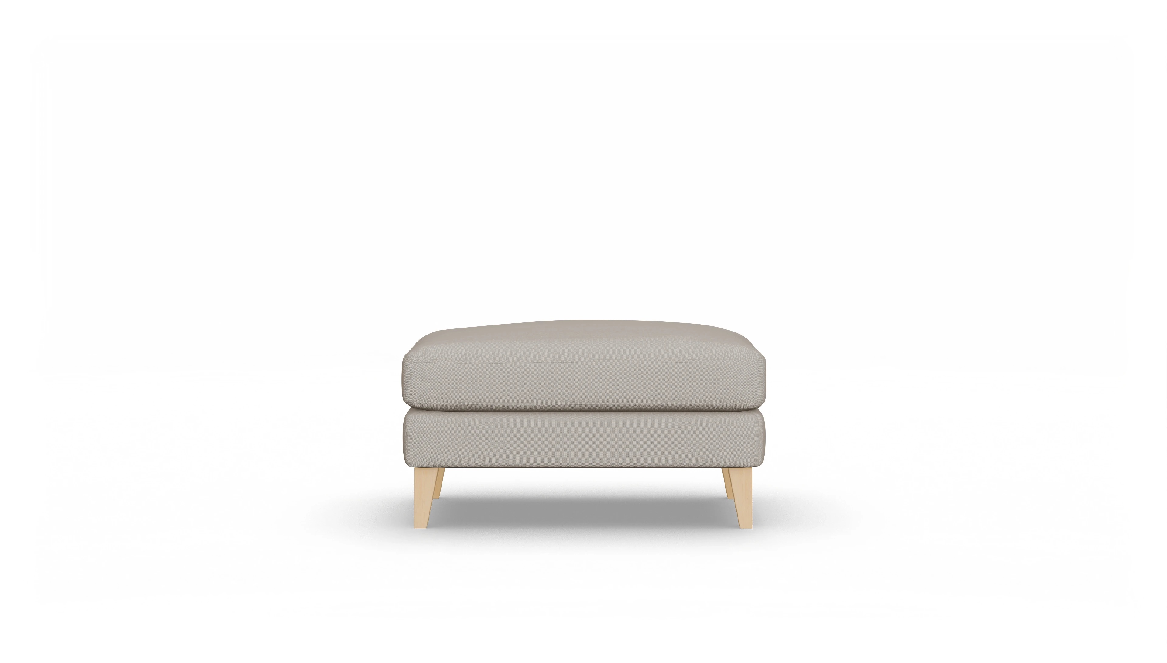 Stoffhocker groß