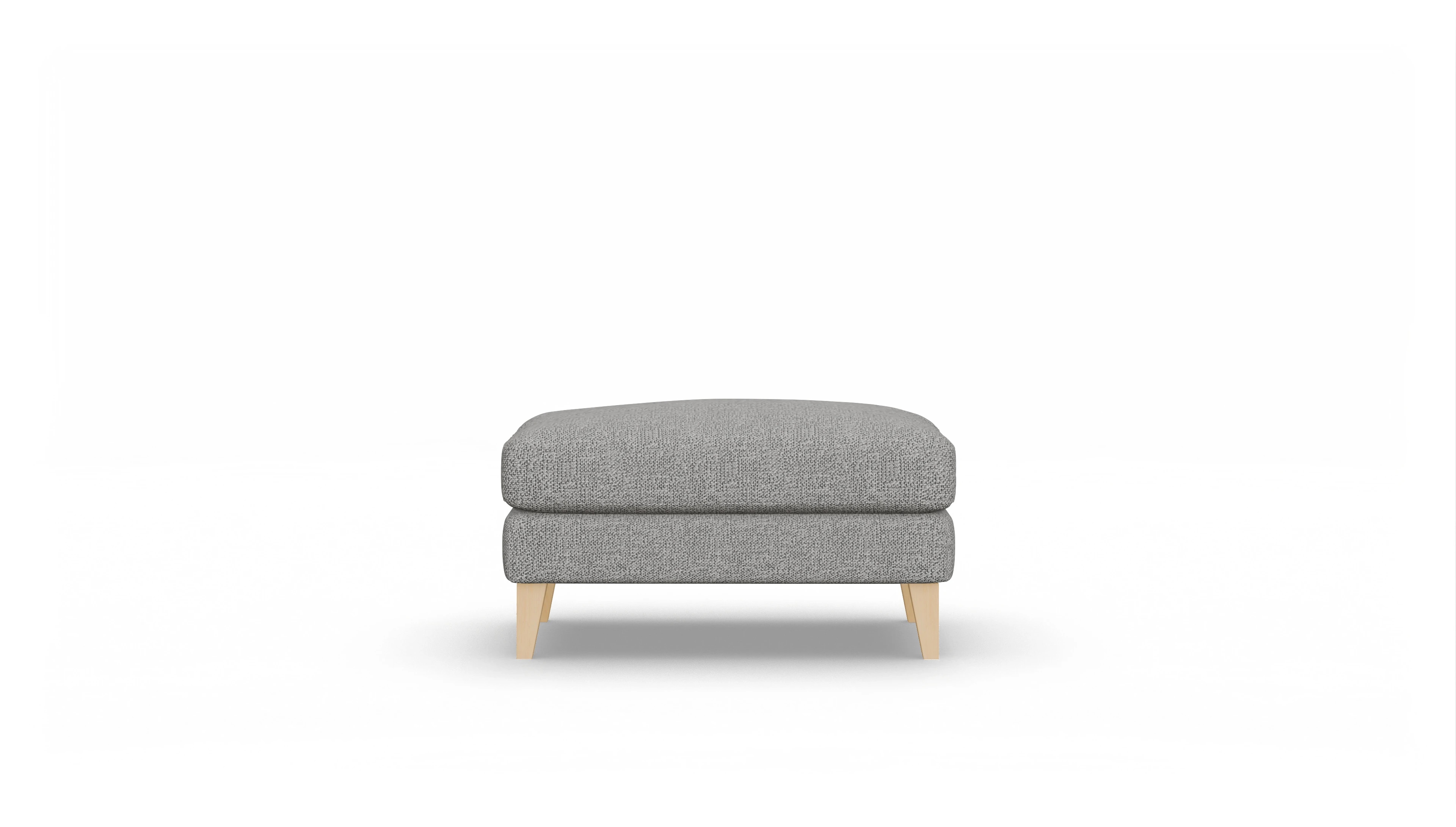 Stoffhocker groß