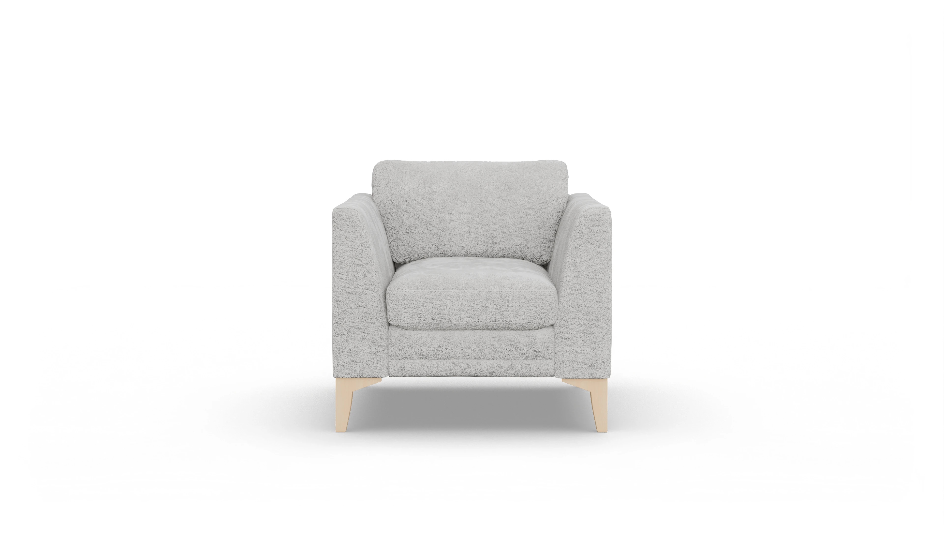 Village Stoffsessel Ansicht des Produktes Village Sessel in Stoff weiß