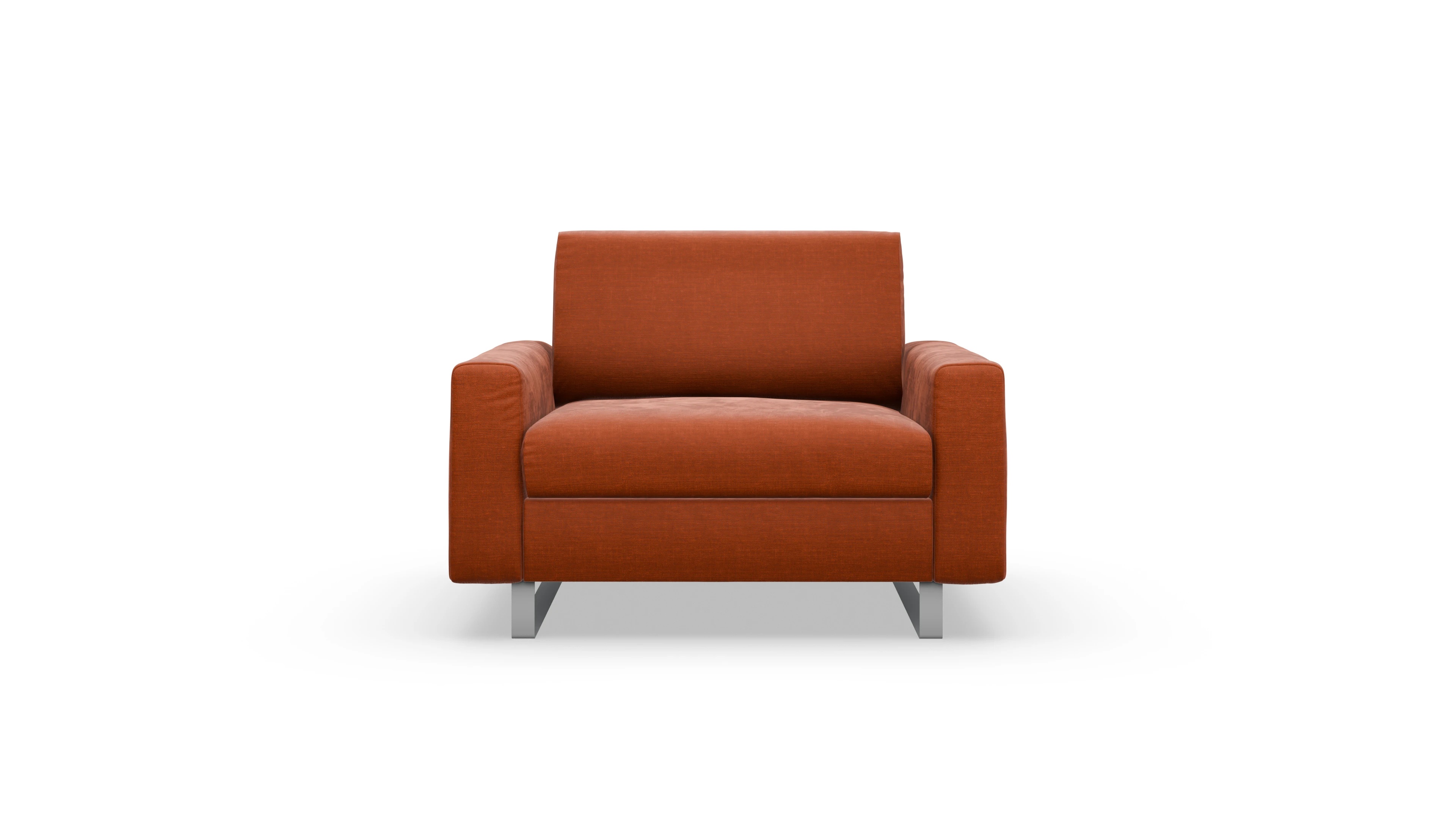Ansicht des Produktes Fontego Sessel in Stoff orange