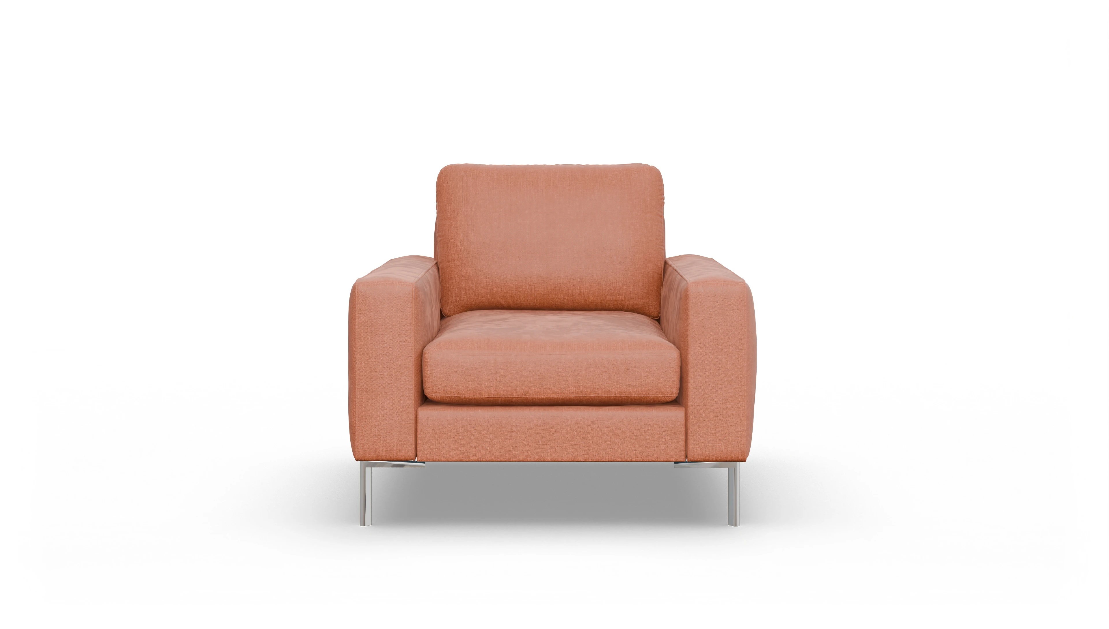 Ansicht des Produktes Pinedo Sessel in Stoff orange