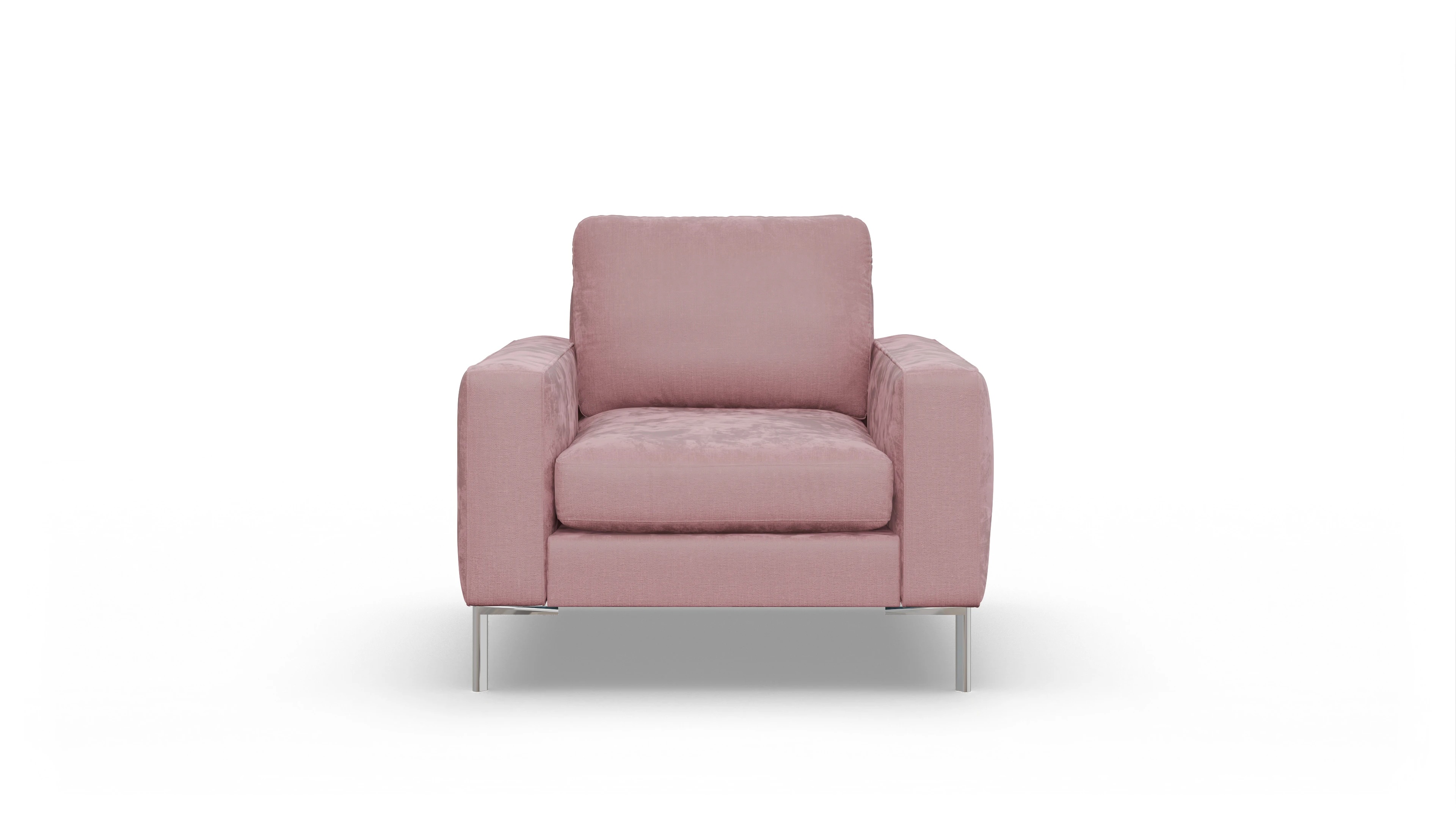 Ansicht des Produktes Pinedo Sessel in Stoff rot