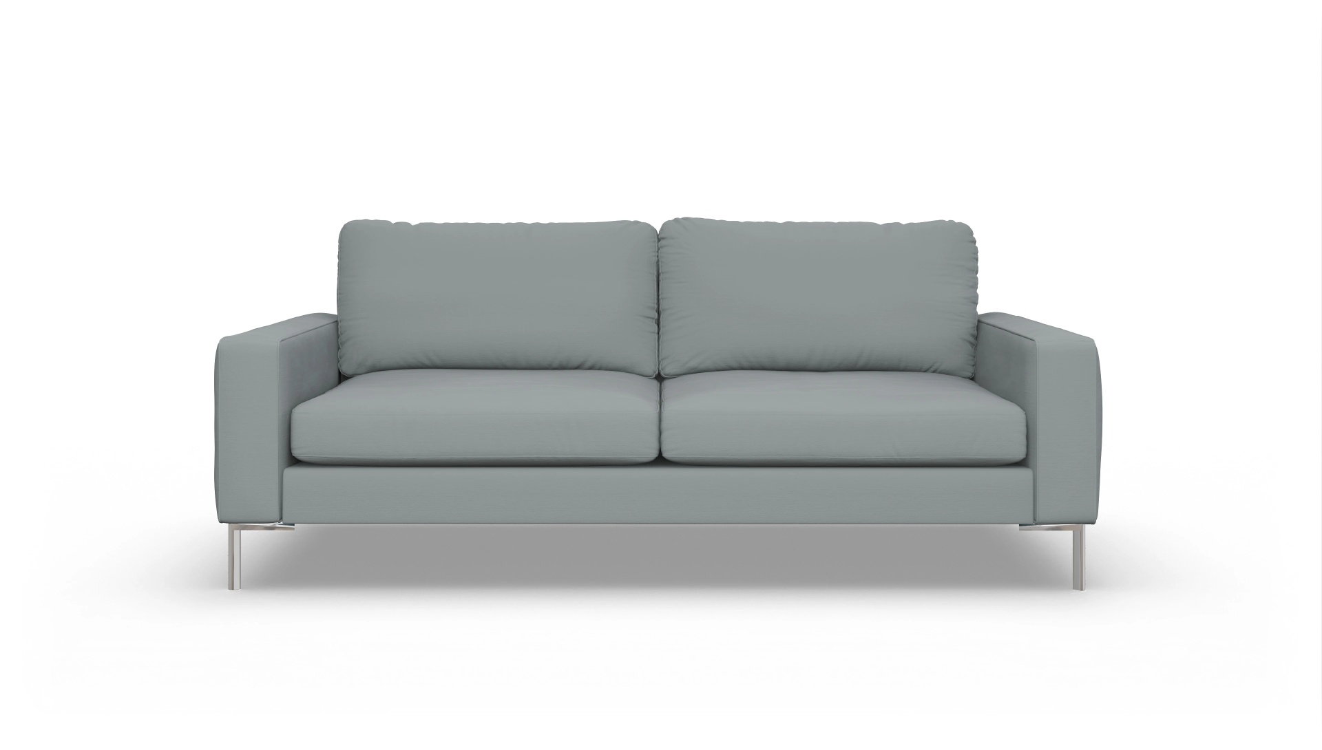 Pinedo Stoffsofa Ansicht des Produktes Pinedo 3,5-Sitzer in Stoff grau