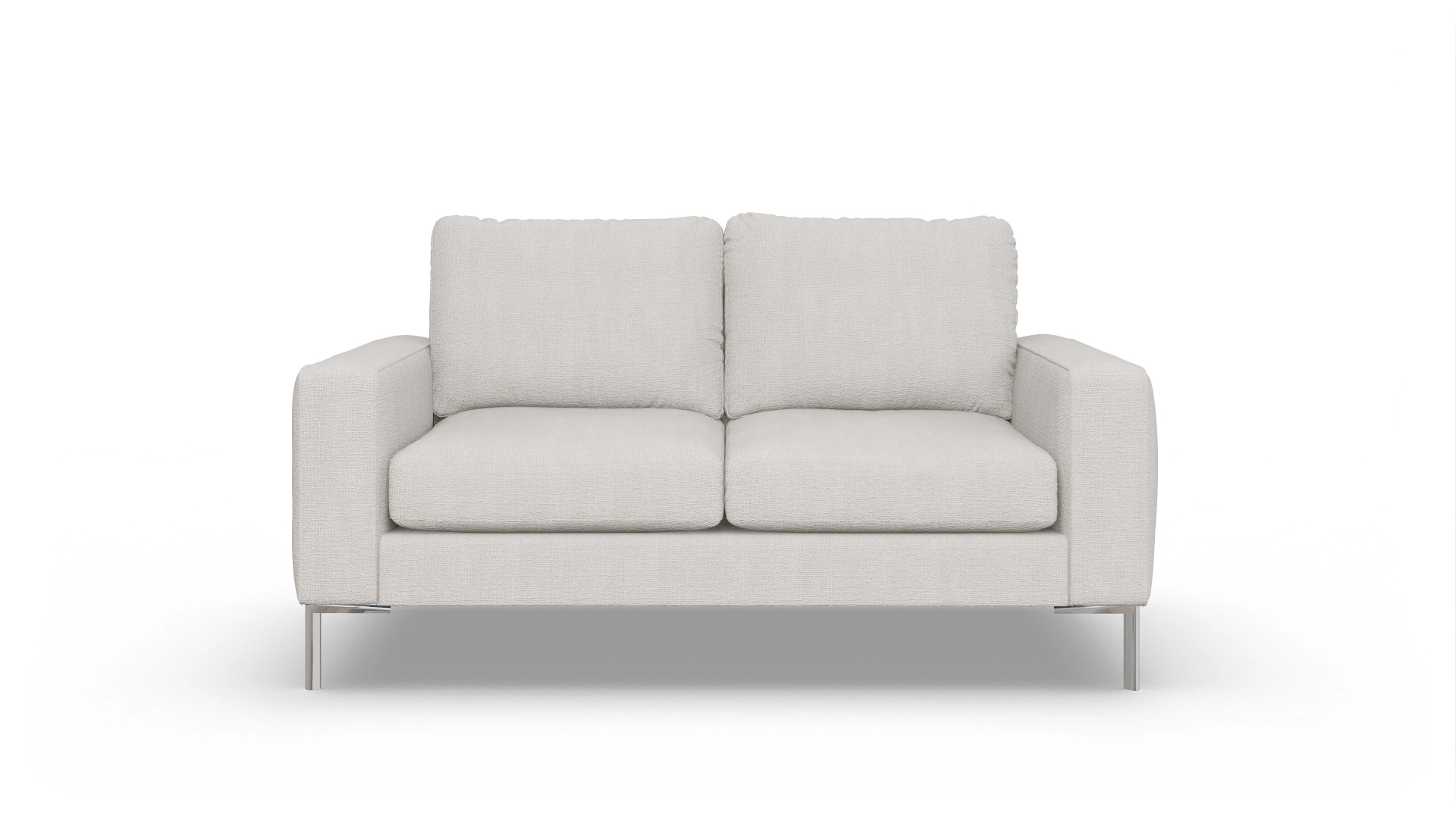 Pinedo Stoffsofa Ansicht des Produktes Pinedo 2-Sitzer in Stoff weiß