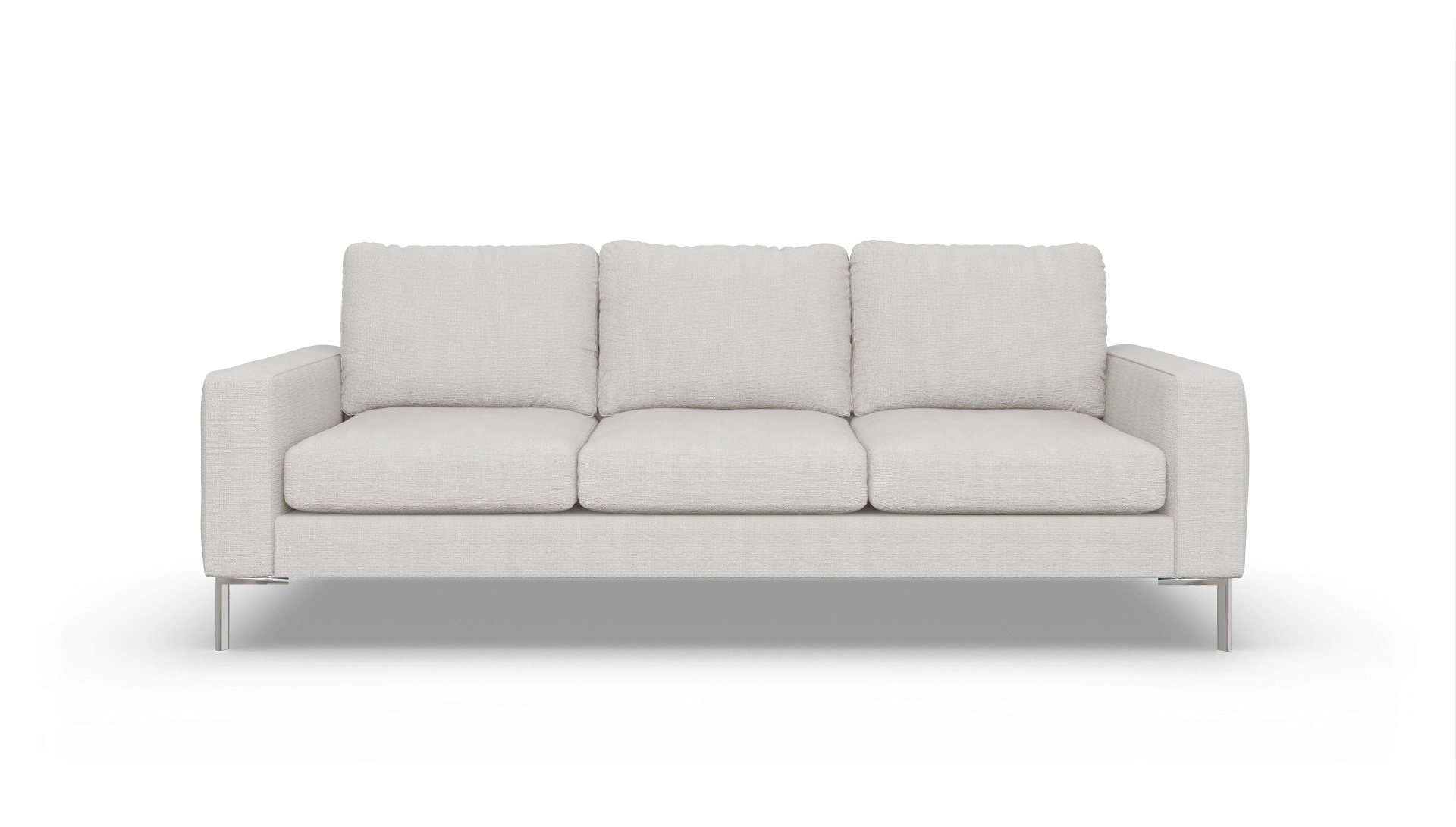 Pinedo Stoffsofa Ansicht des Produktes Pinedo 4-Sitzer in Stoff weiß