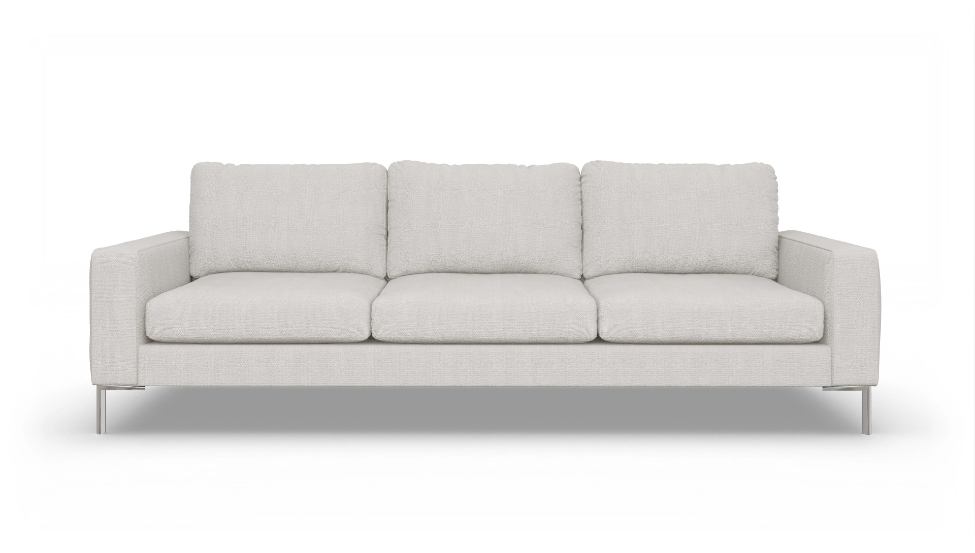 Pinedo Stoffsofa Ansicht des Produktes Pinedo 4,5-Sitzer in Stoff weiß