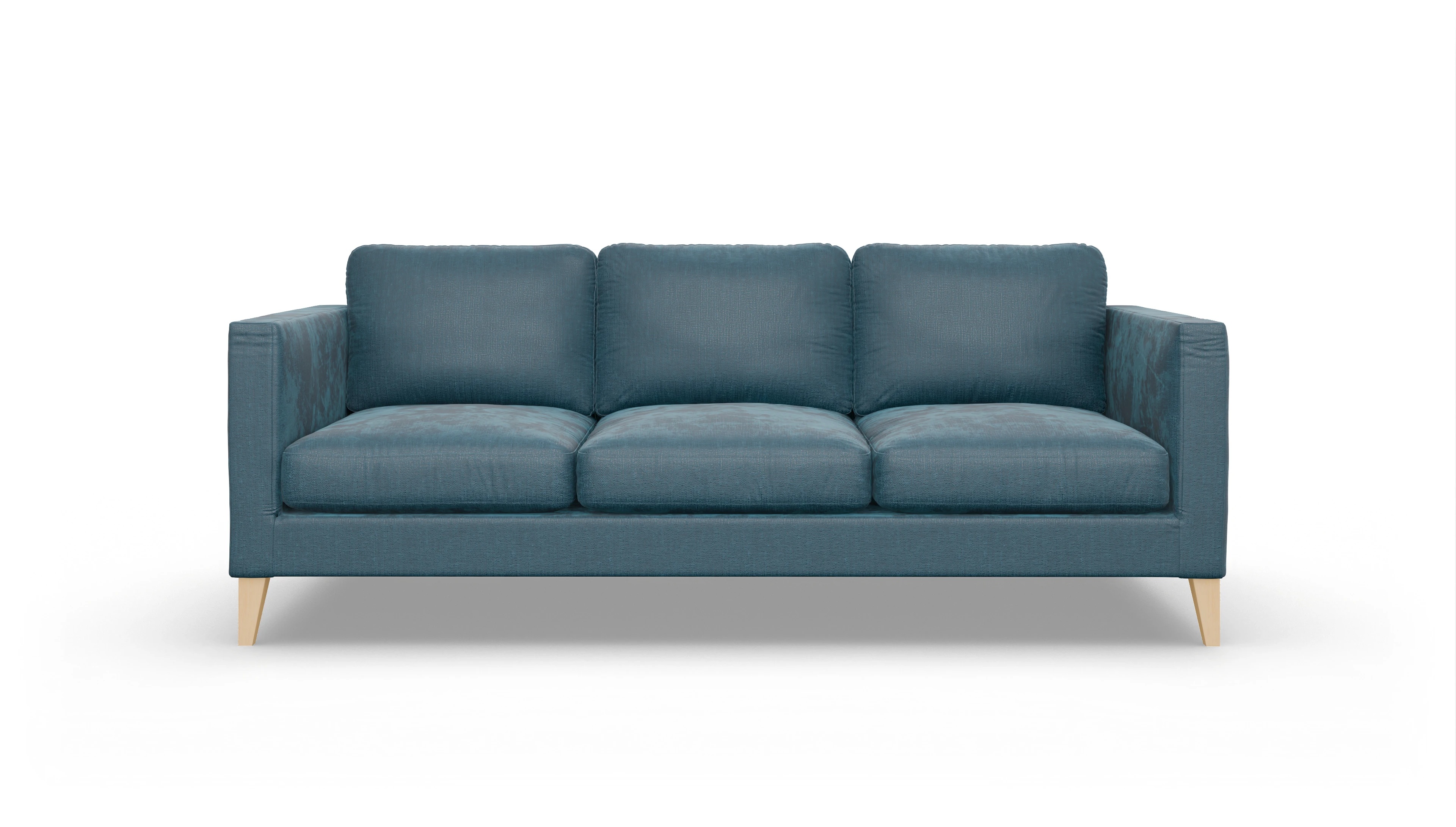 Montes Stoffsofa Ansicht des Produktes Montes 4-Sitzer in Stoff blau