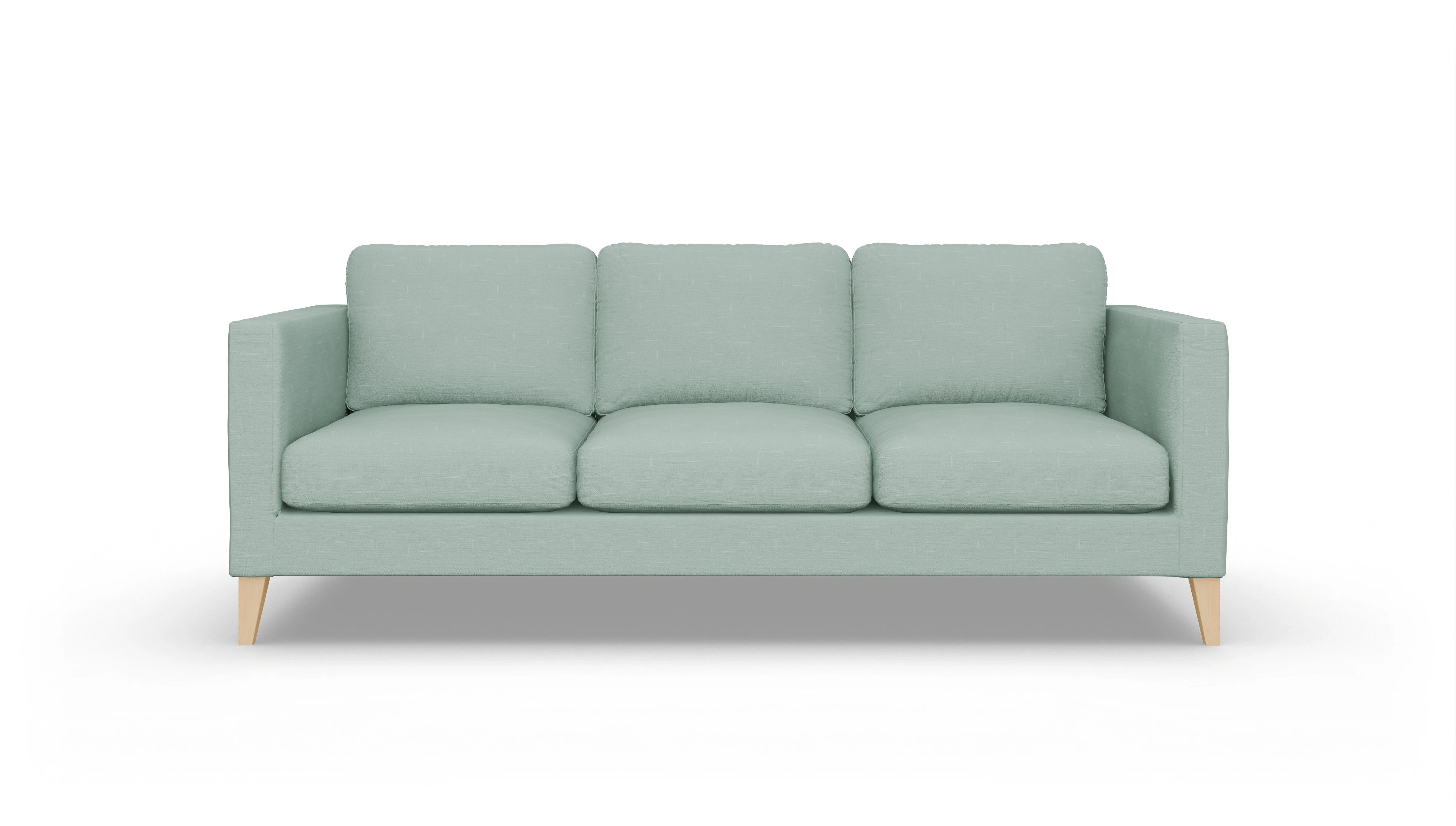 Montes Stoffsofa Ansicht des Produktes Montes 4-Sitzer in Stoff grün