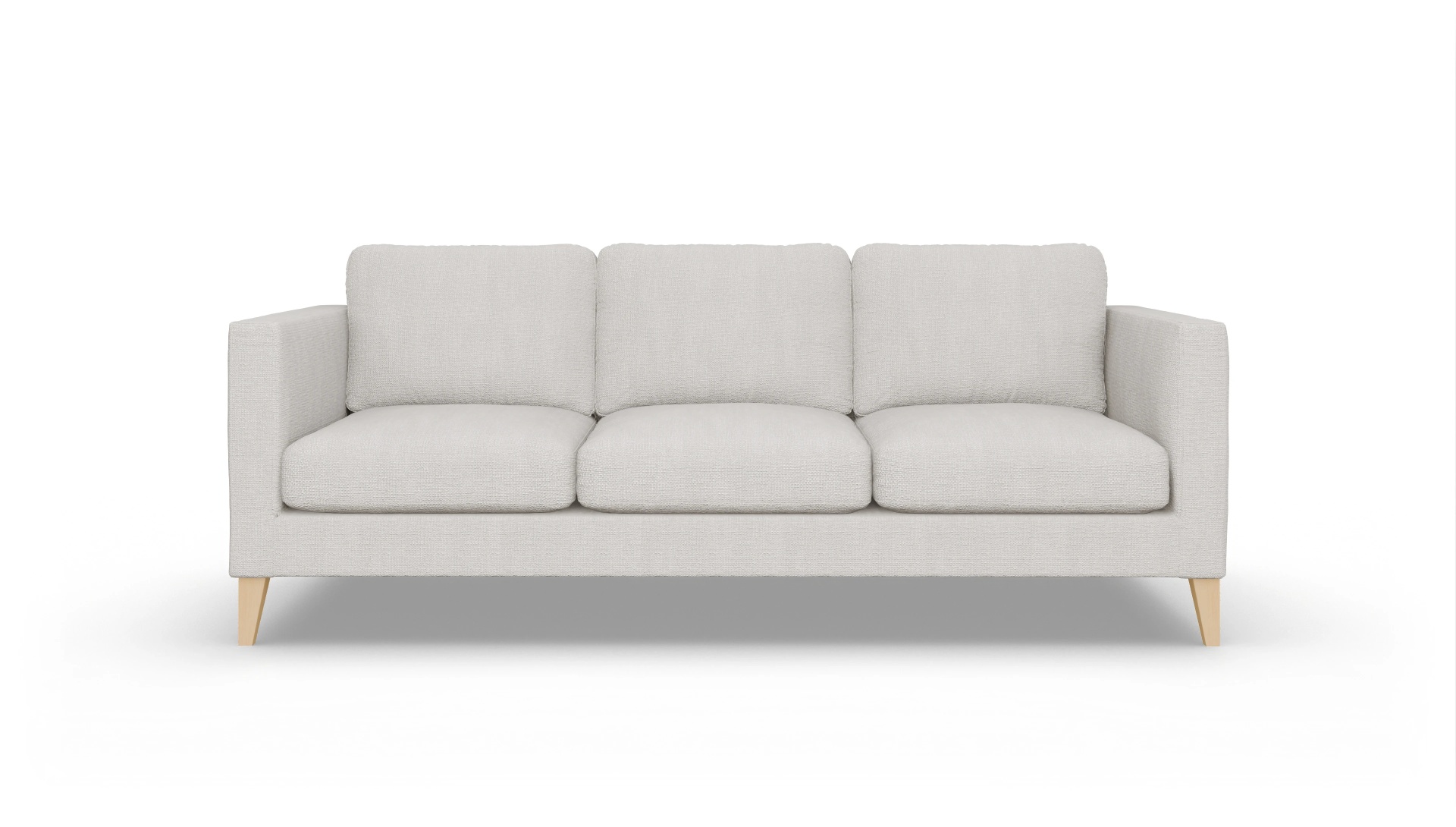 Montes Stoffsofa Ansicht des Produktes Montes 4-Sitzer in Stoff weiß