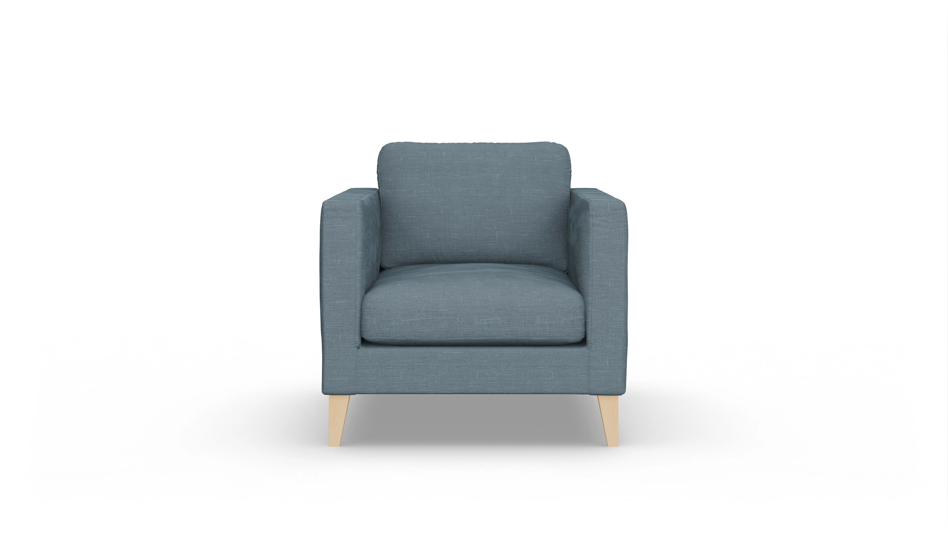 Ansicht des Produktes Montes Sessel in Stoff blau