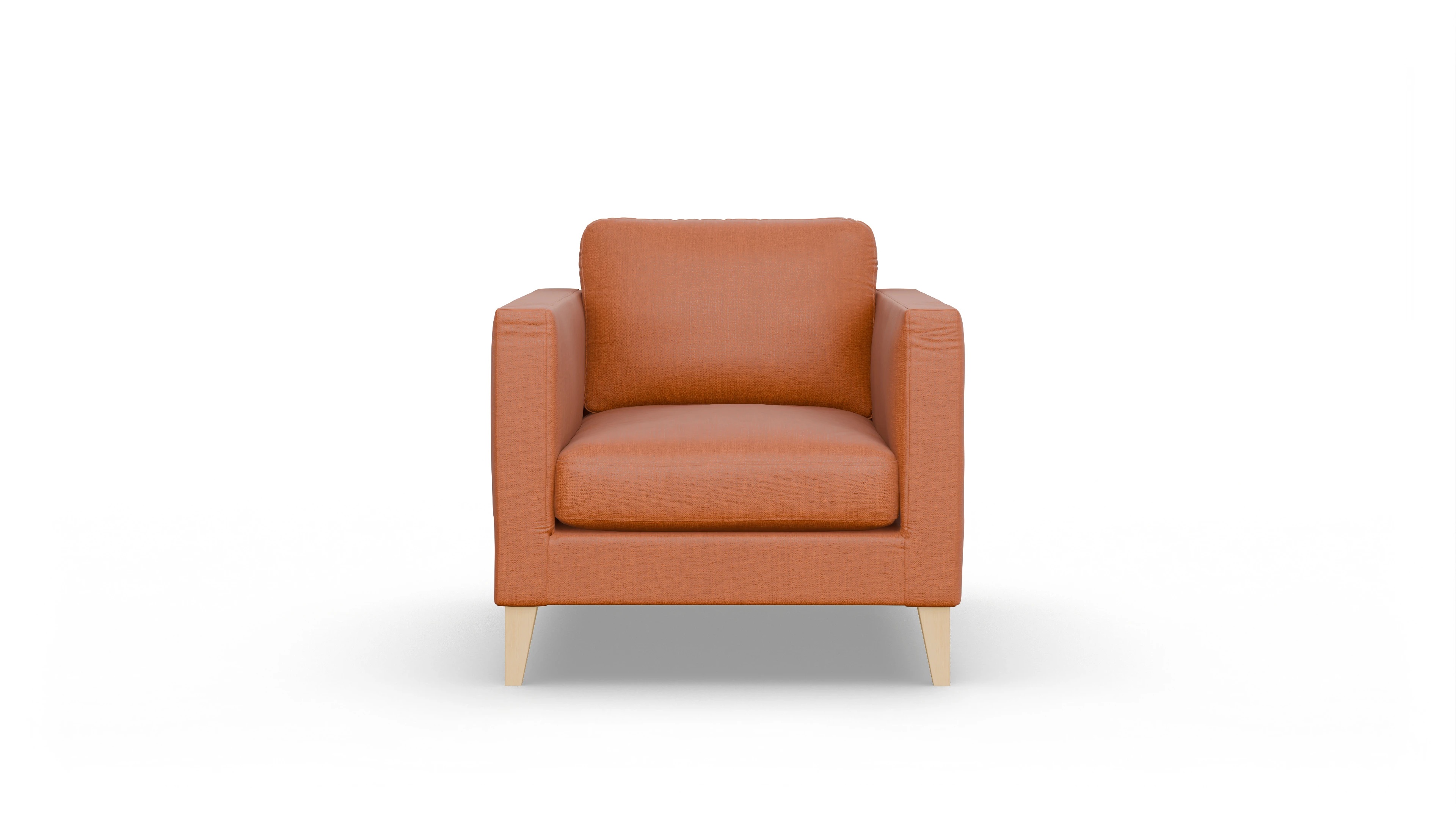 Ansicht des Produktes Montes Sessel in Stoff orange