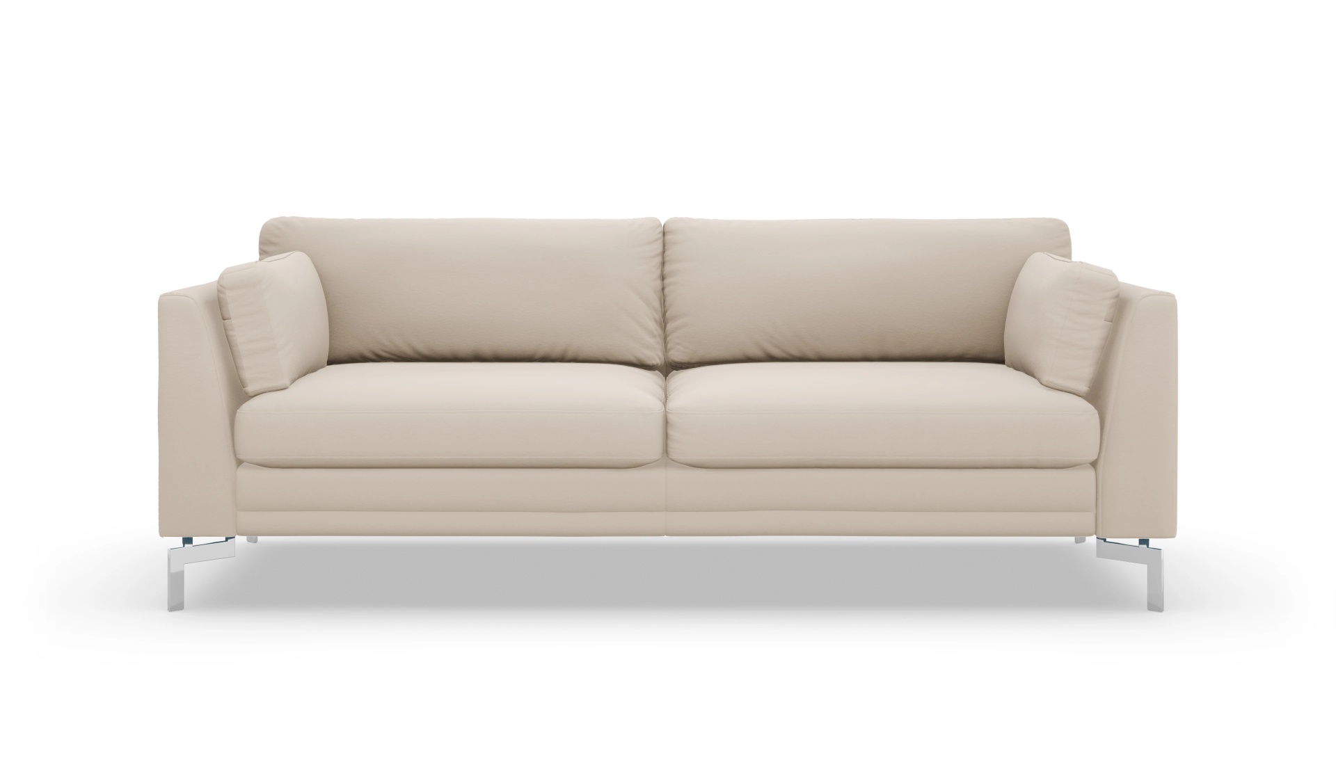 Lexington Ledersofa Ansicht des Produktes Lexington 3-Sitzer in Leder beige