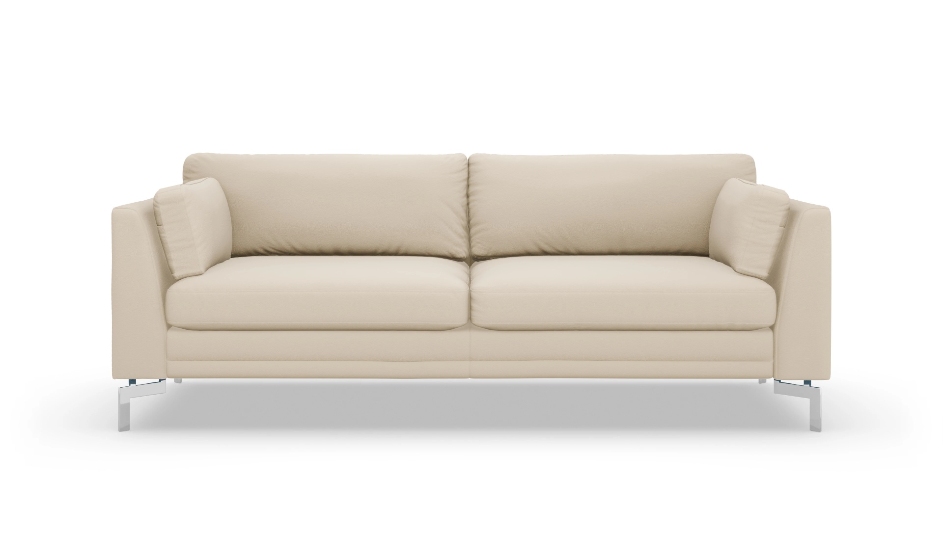Lexington Ledersofa Ansicht des Produktes Lexington 3-Sitzer in Leder beige
