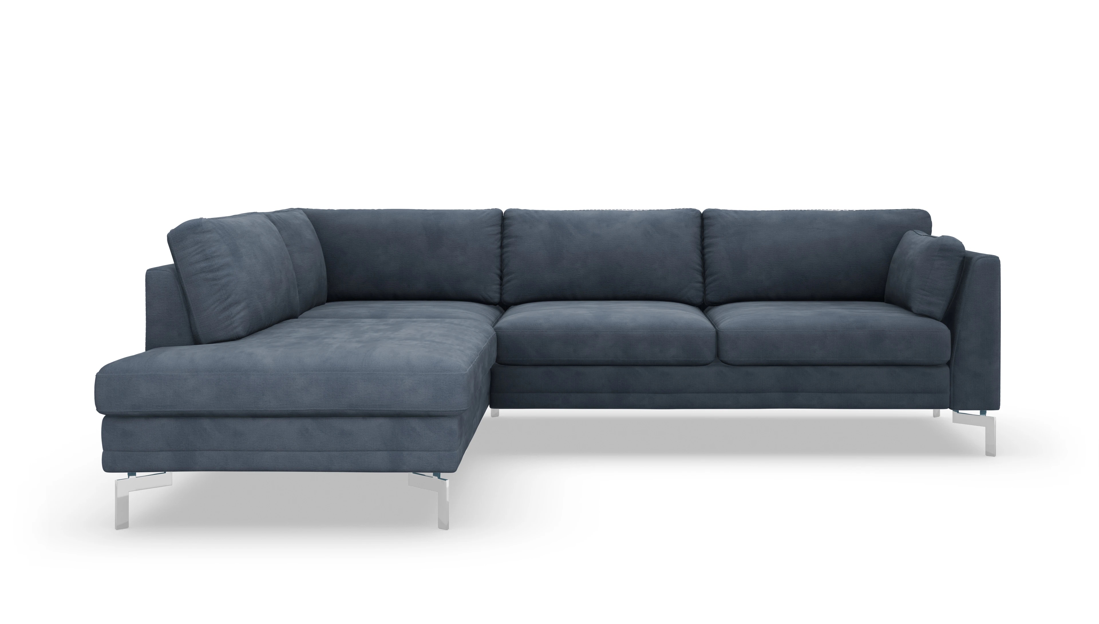 Lexington Stoffsofa Ansicht des Produktes Lexington Sofa mit Rec links in Samt blau