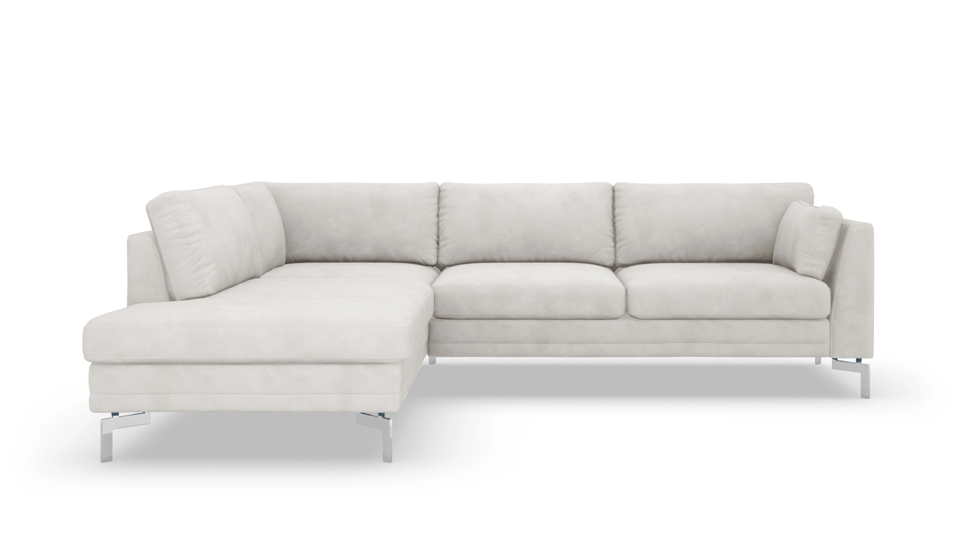 Lexington Stoffsofa Ansicht des Produktes Lexington Sofa mit Rec links in Samt weiß