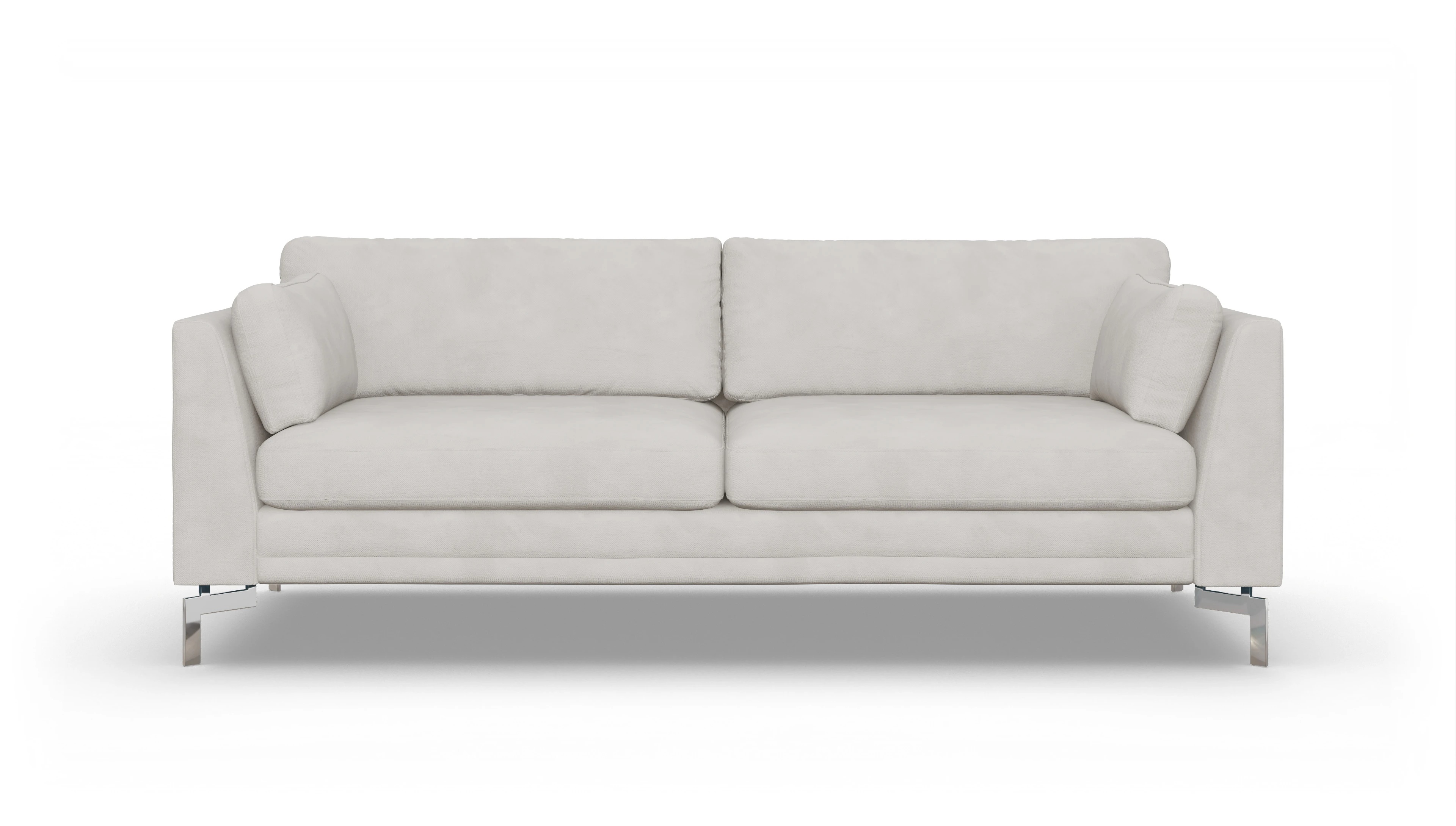 Lexington Stoffsofa Ansicht des Produktes Lexington 3-Sitzer in Samt weiß