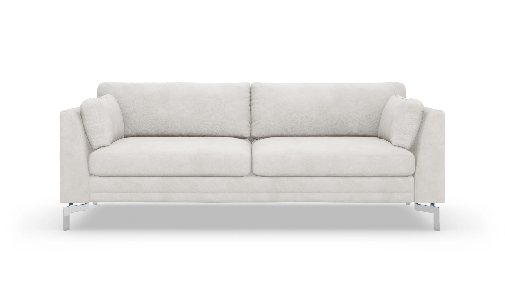 Lexington Stoffsofa Ansicht des Produktes Lexington 3-Sitzer in Samt weiß
