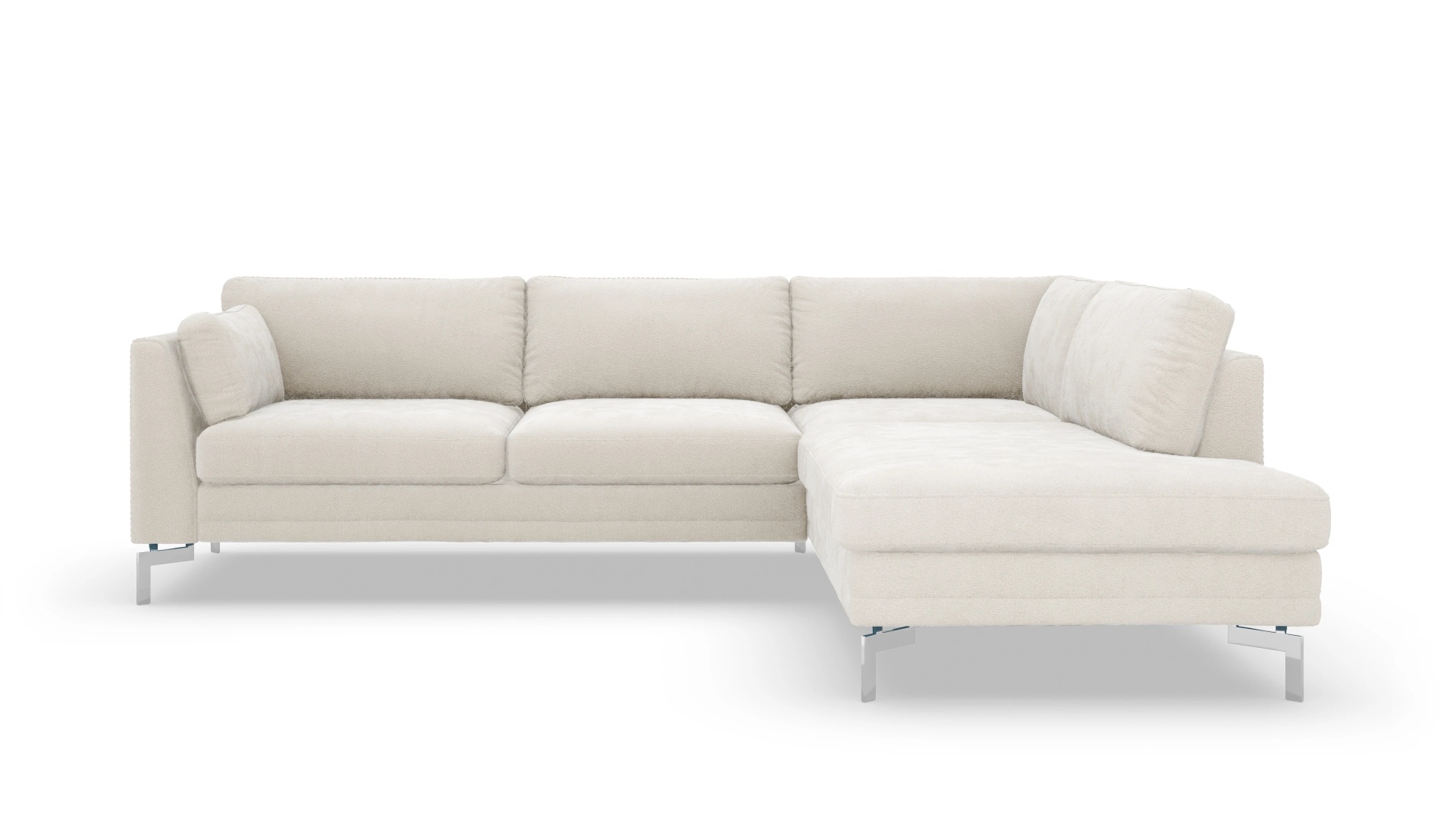 Ansicht des Produktes Lexington Sofa mit Rec rechts in Stoff weiß