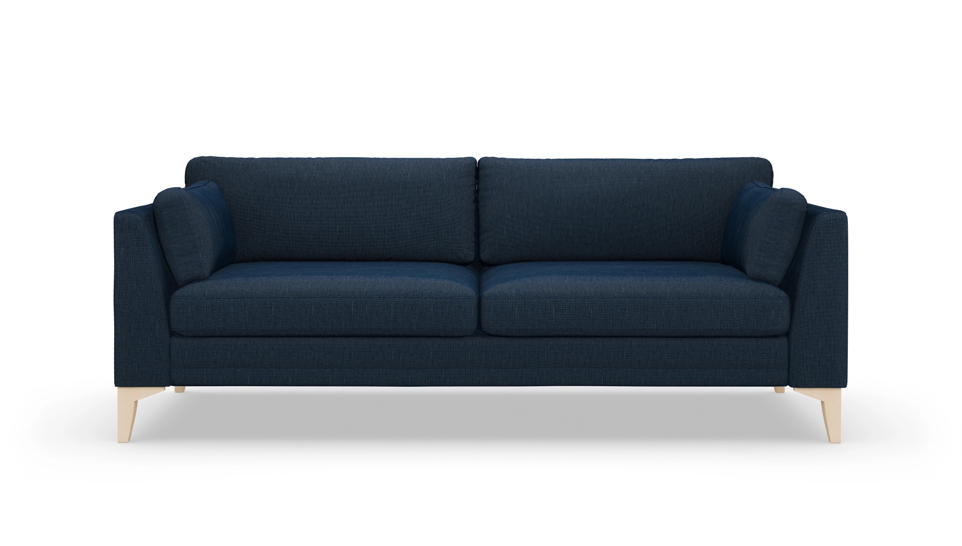 Ansicht des Produktes Village 3-Sitzer in Stoff blau