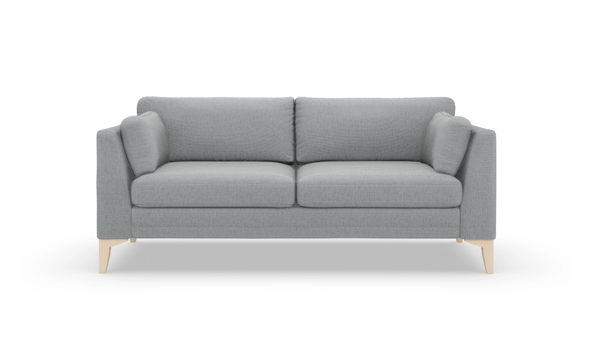 Village Stoffsofa Ansicht des Produktes Village 2,5-Sitzer in Stoff grau