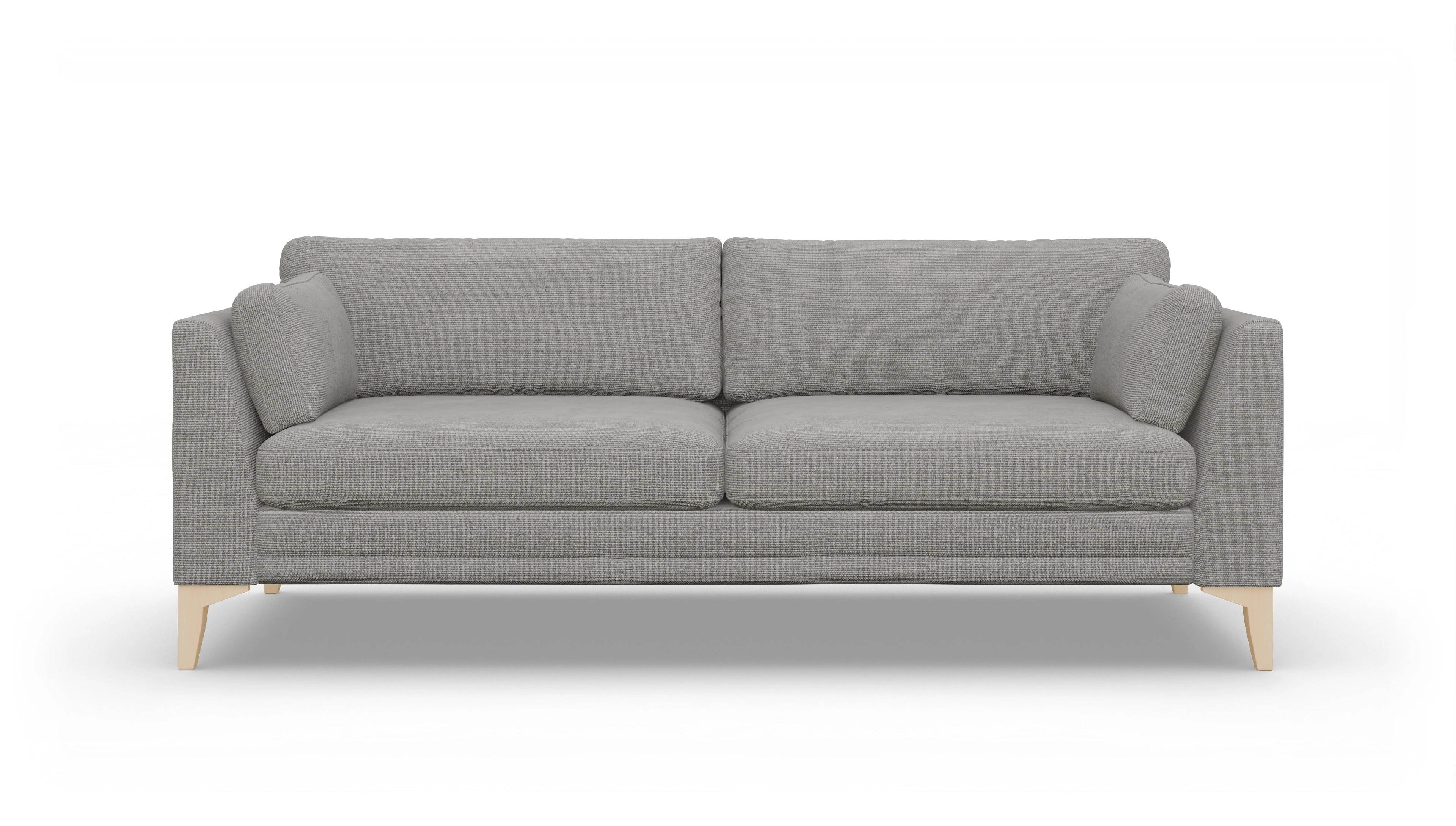 Ansicht des Produktes Village 3-Sitzer in Stoff grau