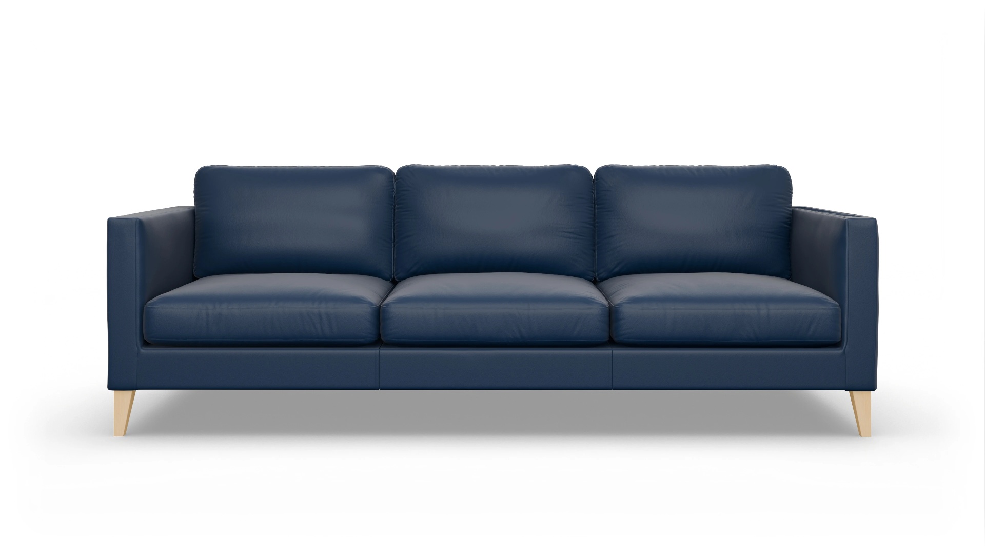 Ansicht des Produktes Montes 4,5-Sitzer in Leder blau