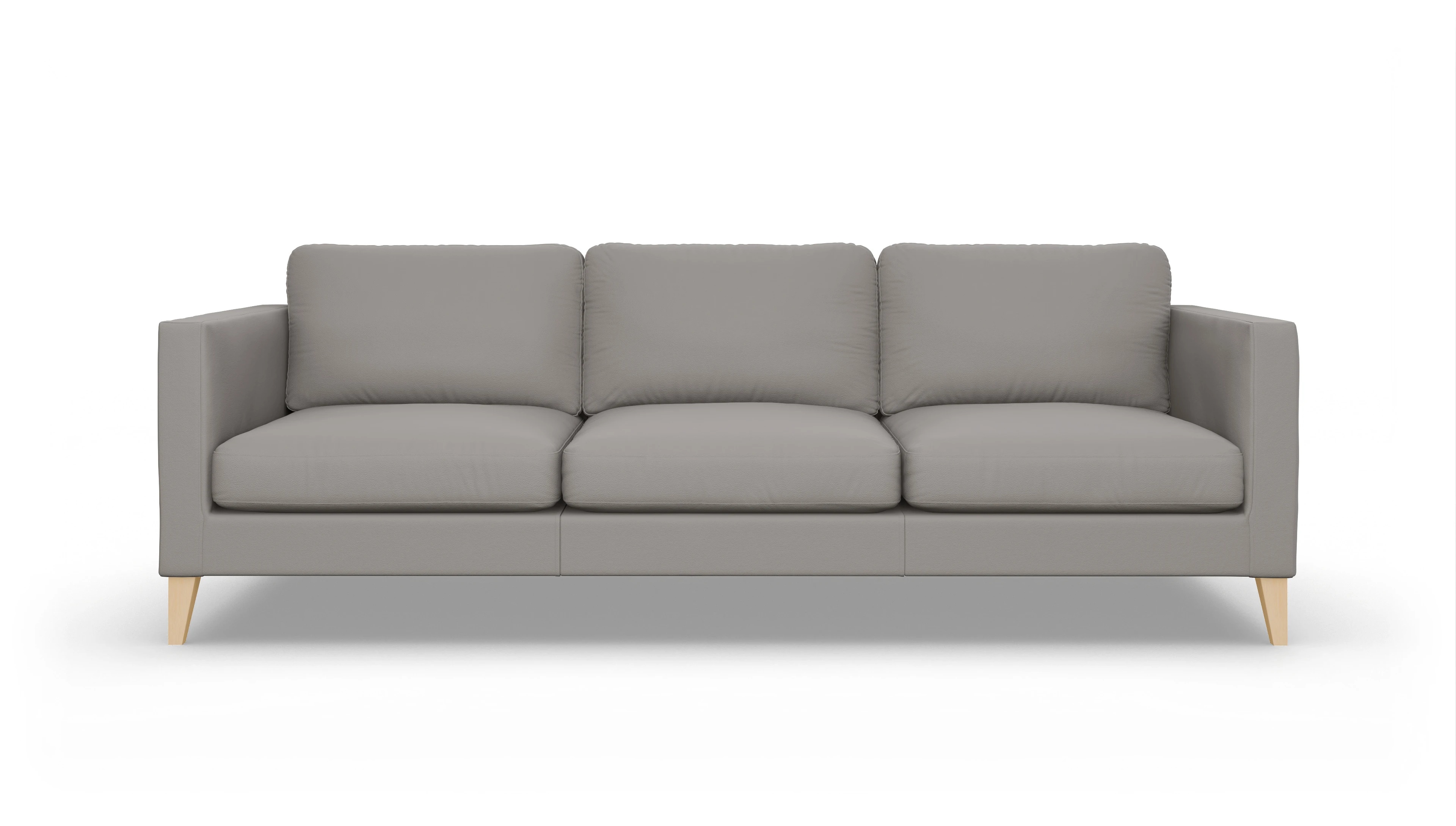 Ansicht des Produktes Montes 4,5-Sitzer in Leder grau