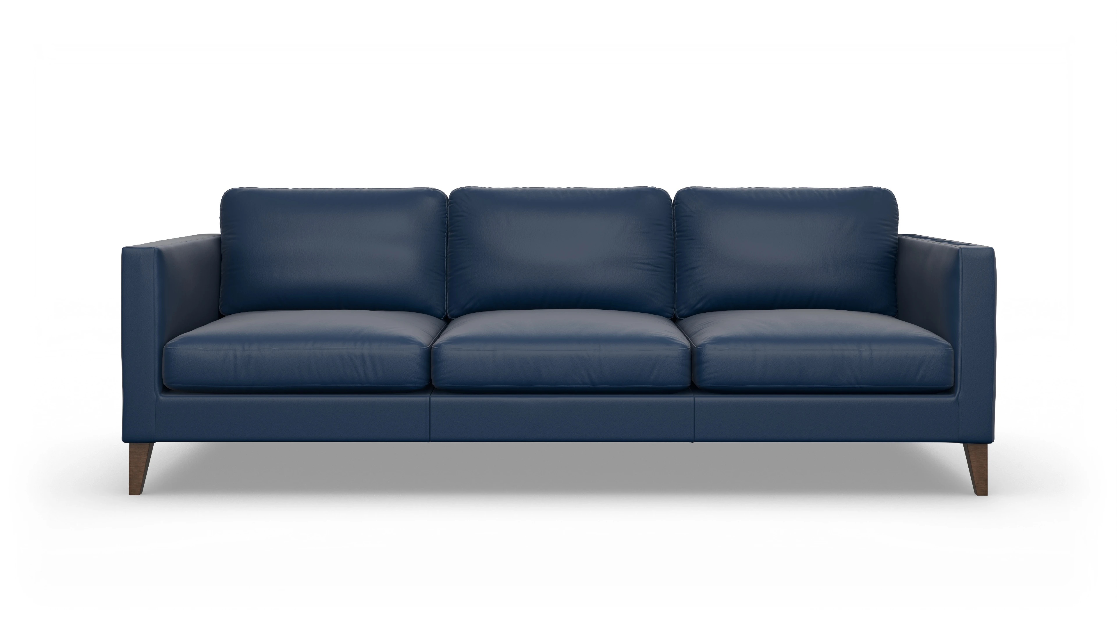 Ansicht des Produktes Montes 4,5-Sitzer in Leder blau
