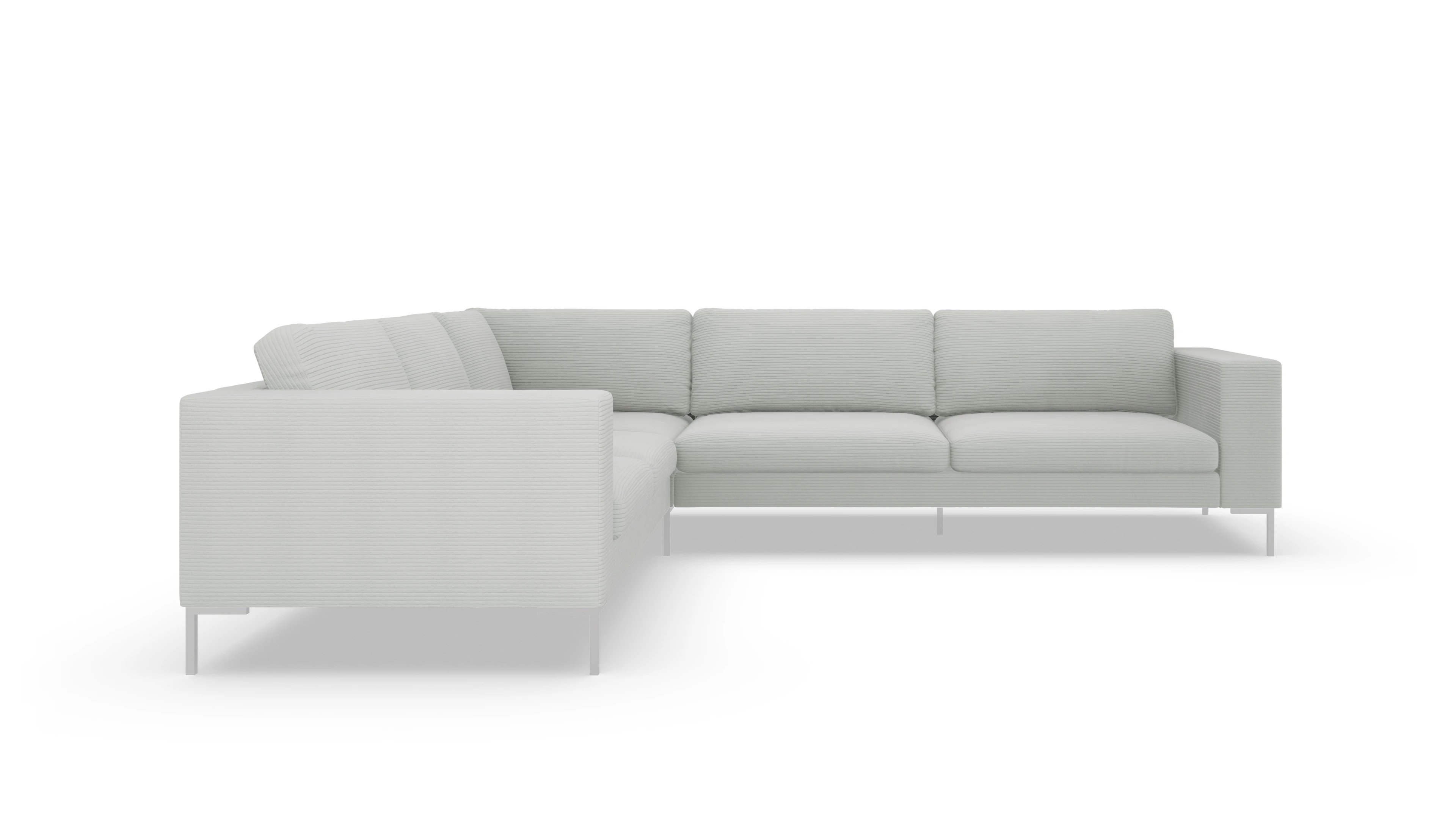 Ecksofa 3x2-Sitzer links