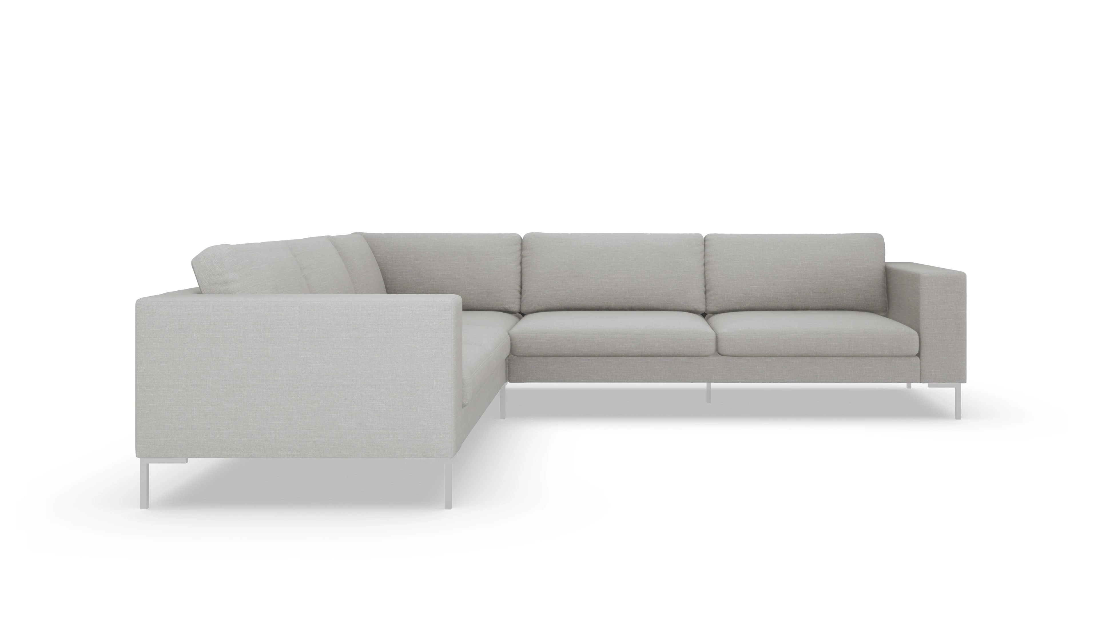 Ecksofa 3x2-Sitzer links