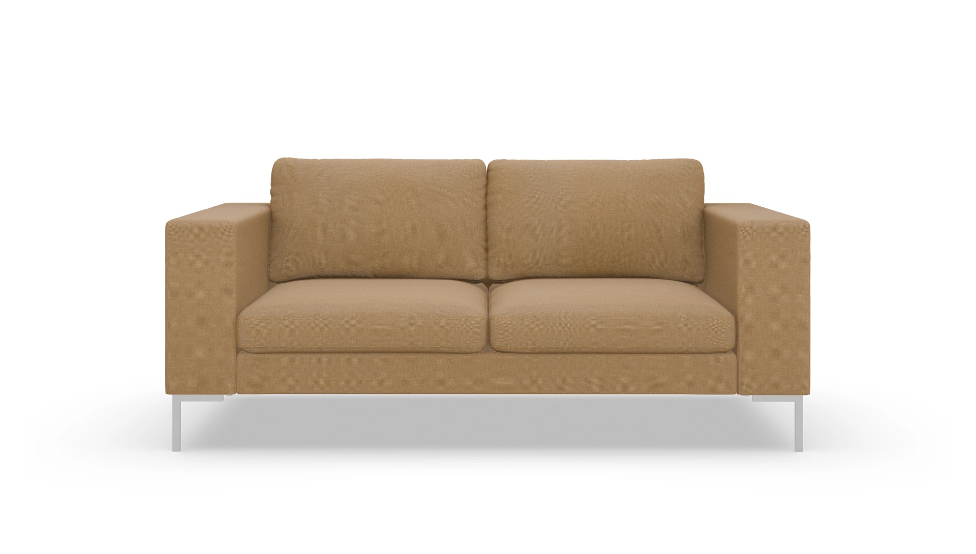 Designer-Couch Paludan Ansicht des Produktes Paludan 2-Sitzer in Stoff braun