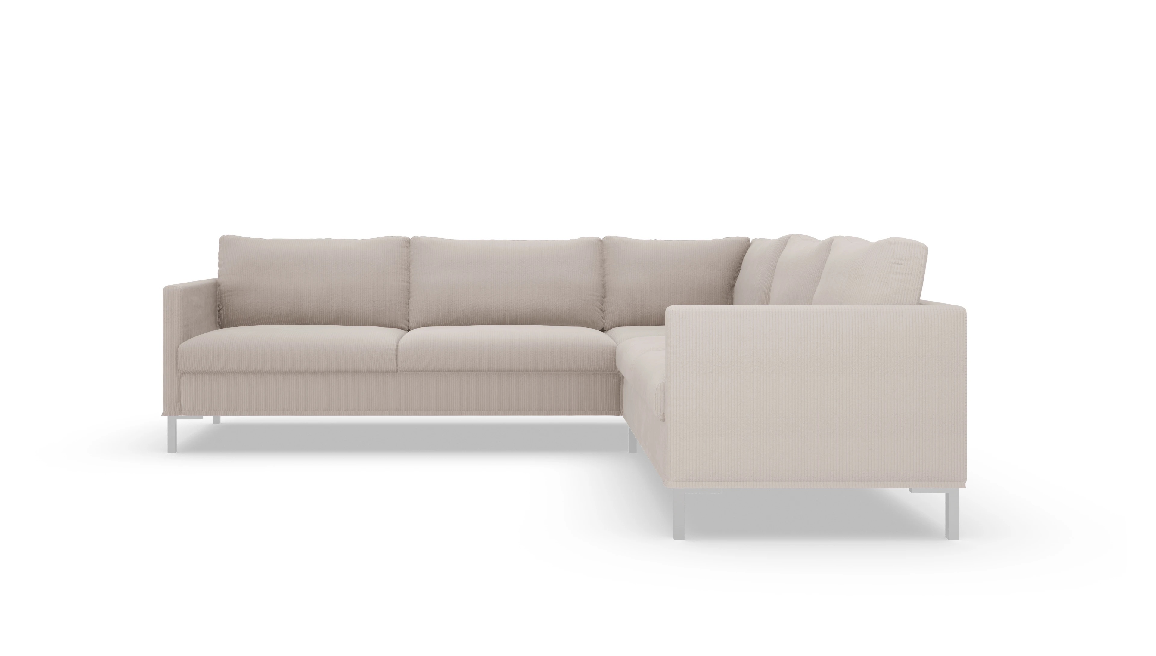 Design Hussensofa Jacobsen Cord beige