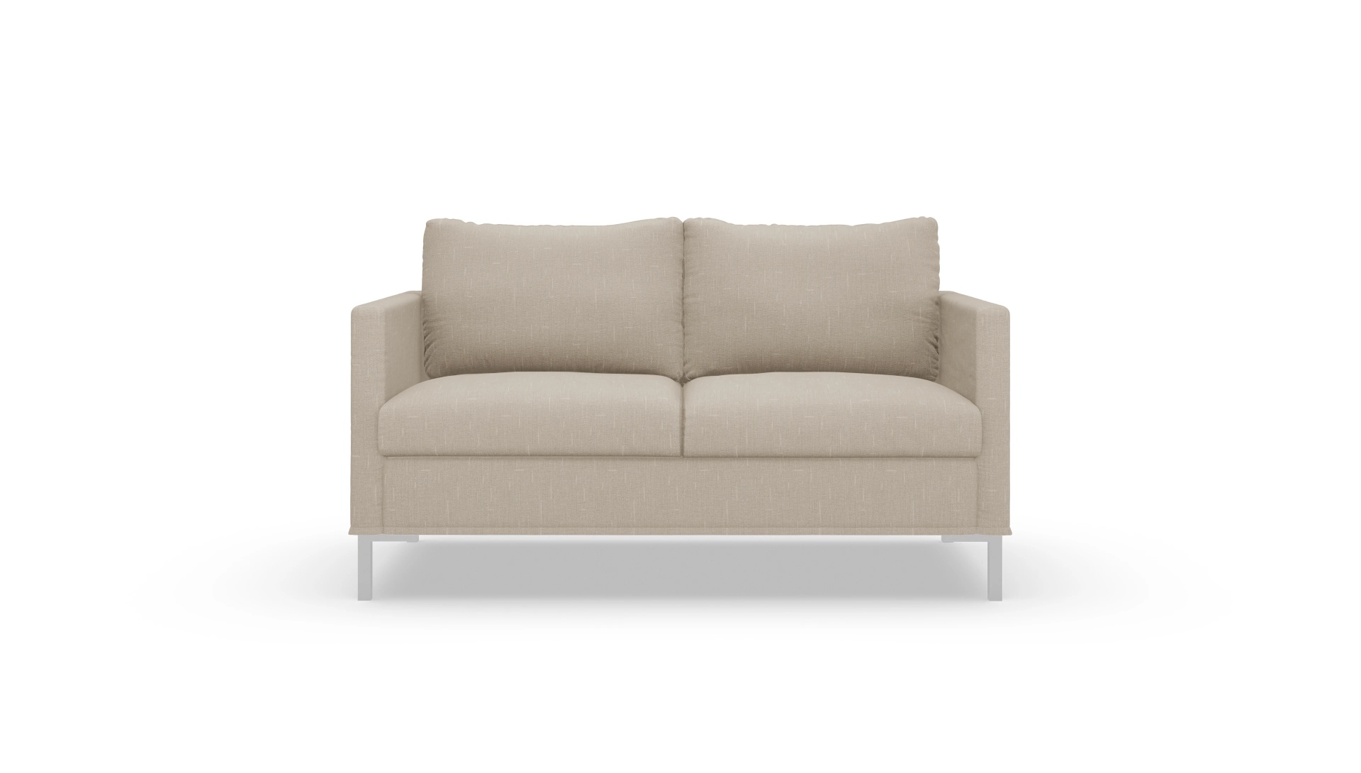 Jacobsen Hussen-Sofa Ansicht des Produktes Jacobsen 2-Sitzer in Stoff beige
