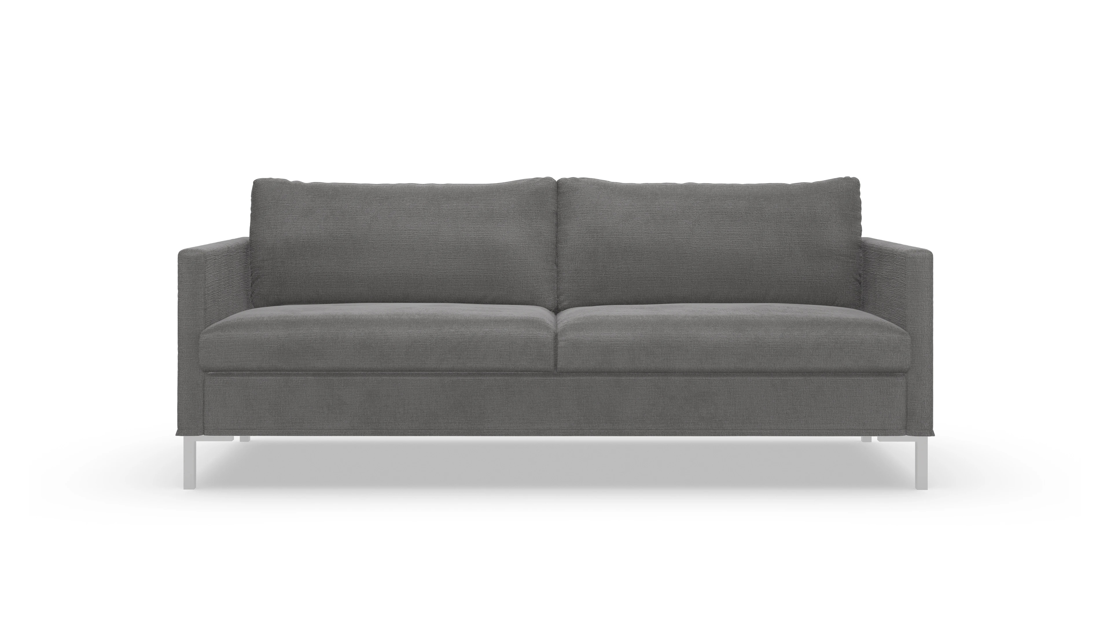 Ansicht des Produktes Jacobsen 3-Sitzer in Stoff grau