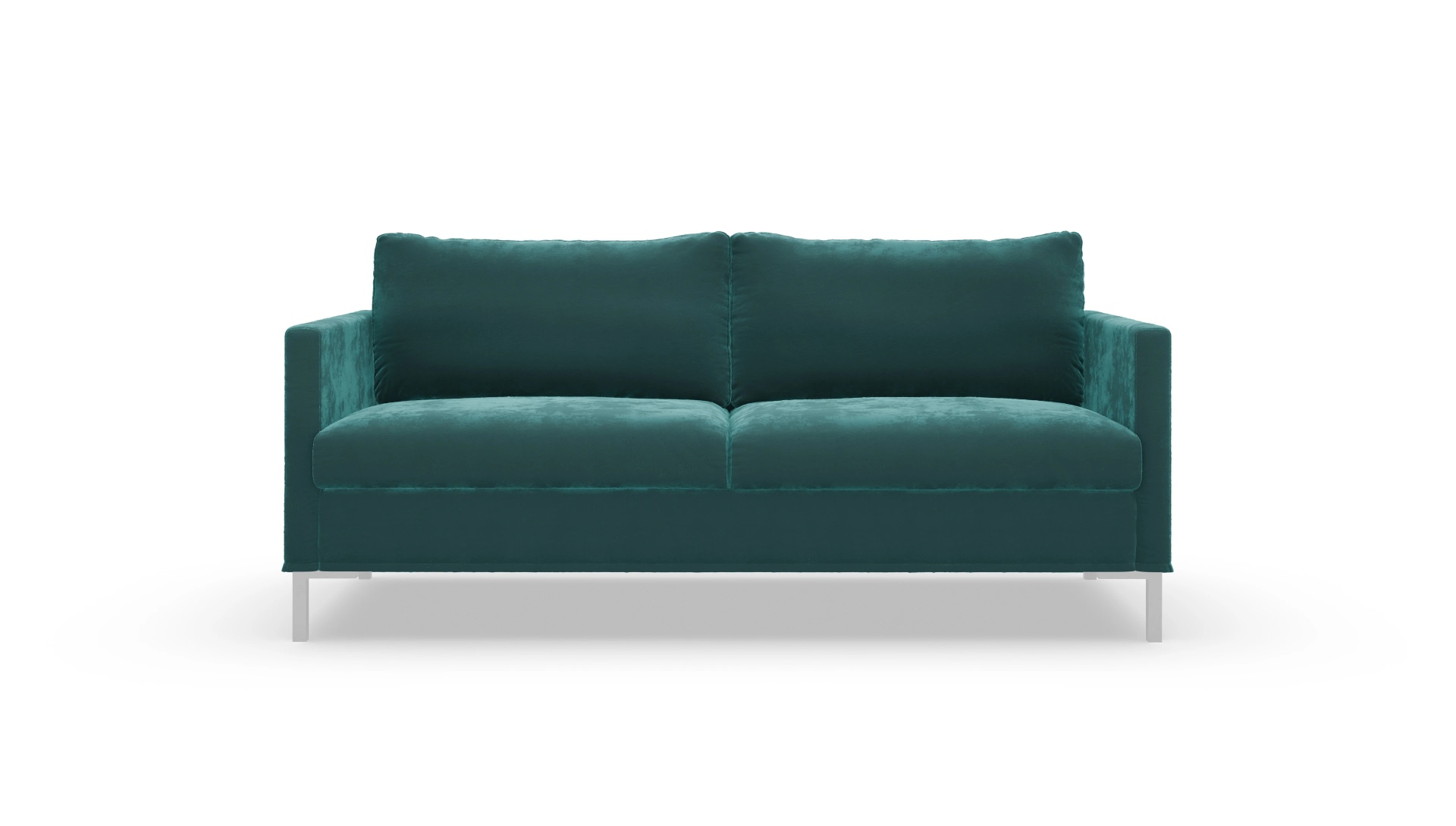 Jacobsen Hussen-Sofa Ansicht des Produktes Jacobsen 2,5-Sitzer in Samt grün