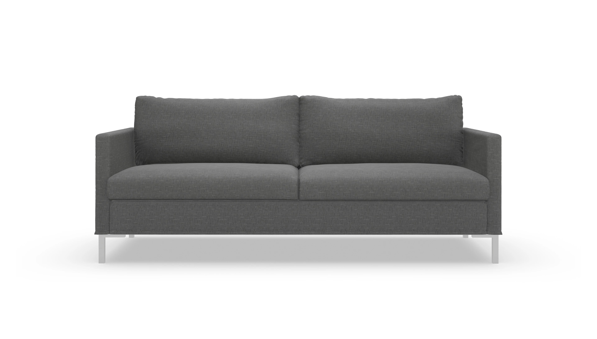 Ansicht des Produktes Jacobsen 3-Sitzer in Stoff grau