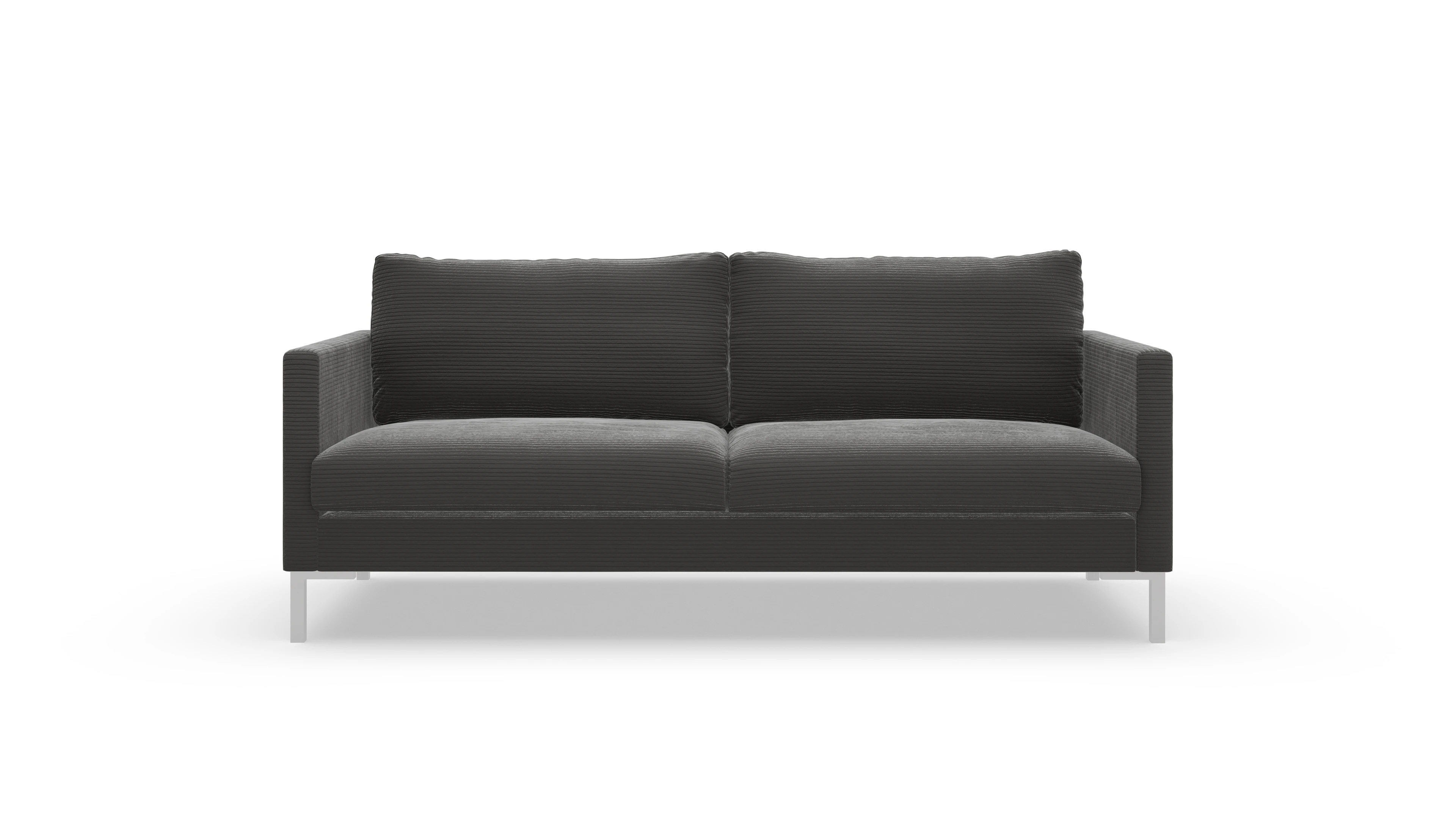 Jacobsen Stoffsofa Ansicht des Produktes Jacobsen 2,5-Sitzer in Cord grau