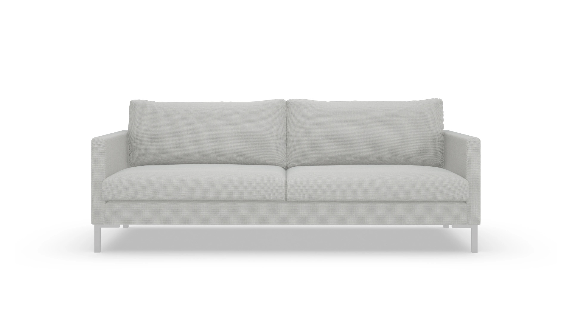 Jacobsen Stoffsofa Ansicht des Produktes Jacobsen 3-Sitzer in Stoff grau