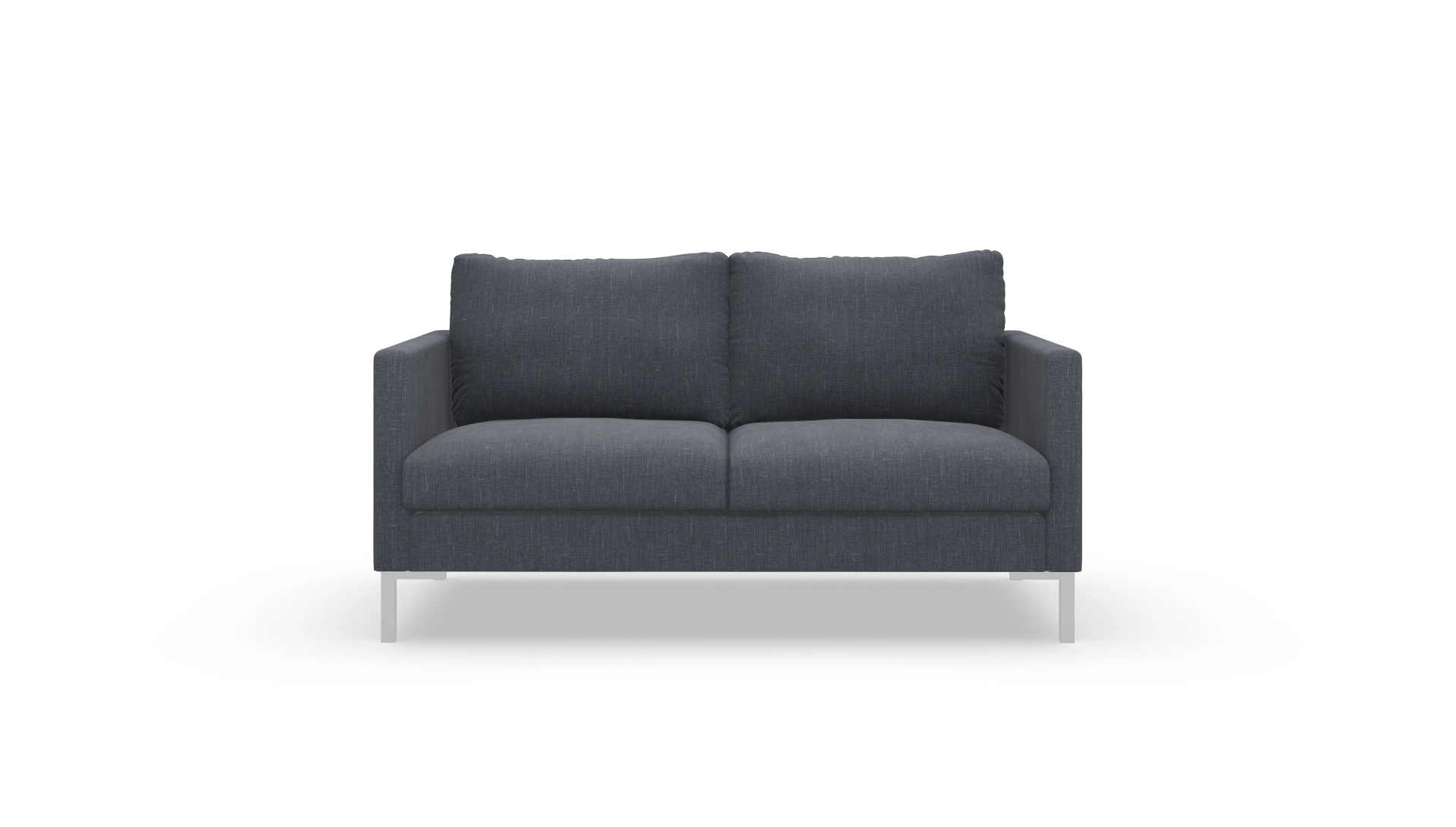 Jacobsen Stoffsofa Ansicht des Produktes Jacobsen 2-Sitzer in Stoff blau