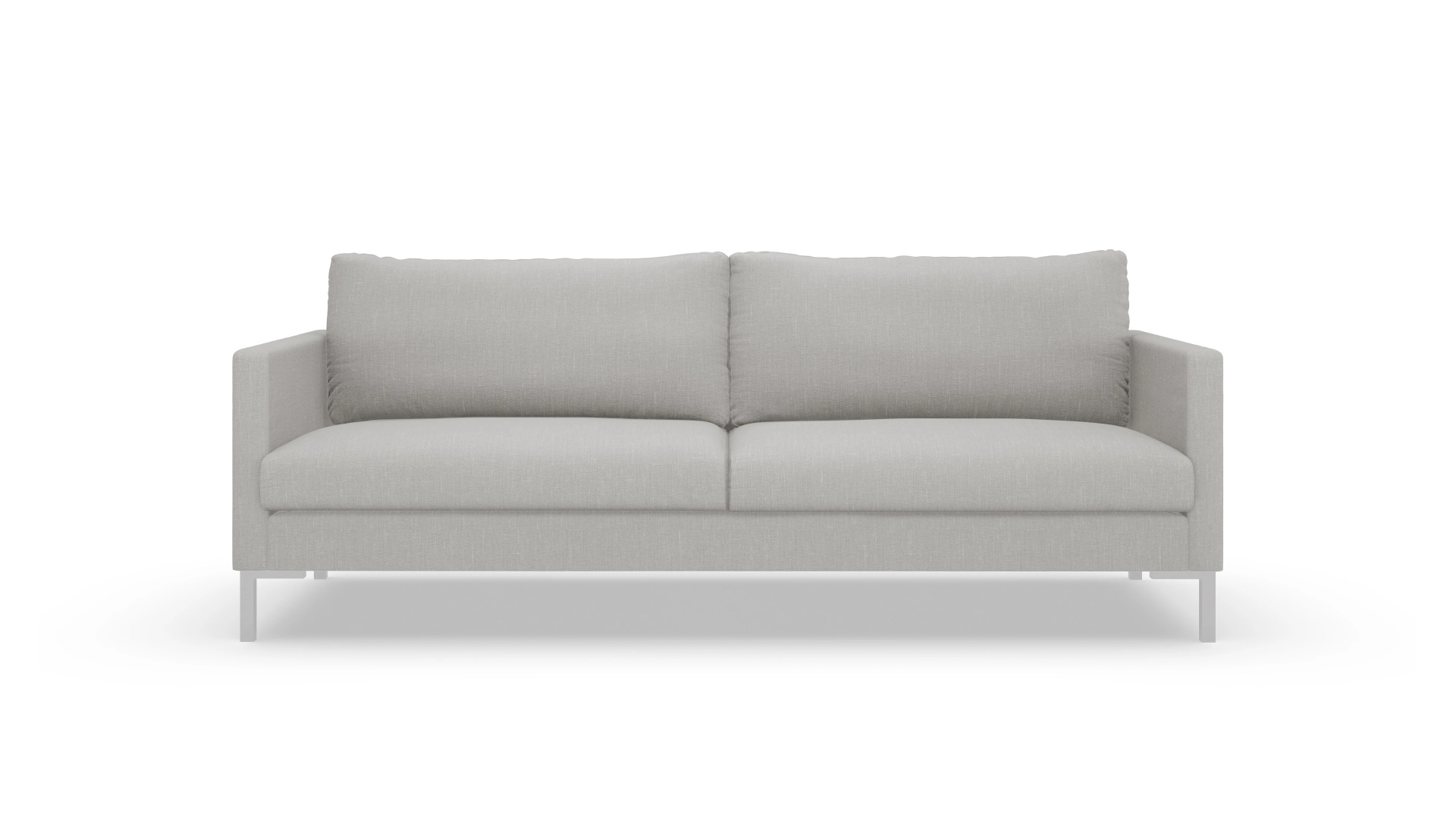 Ansicht des Produktes Jacobsen 3-Sitzer in Stoff grau