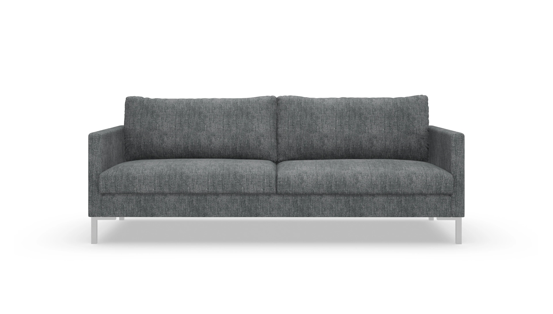 Jacobsen Stoffsofa Ansicht des Produktes Jacobsen 3-Sitzer in Stoff schwarz