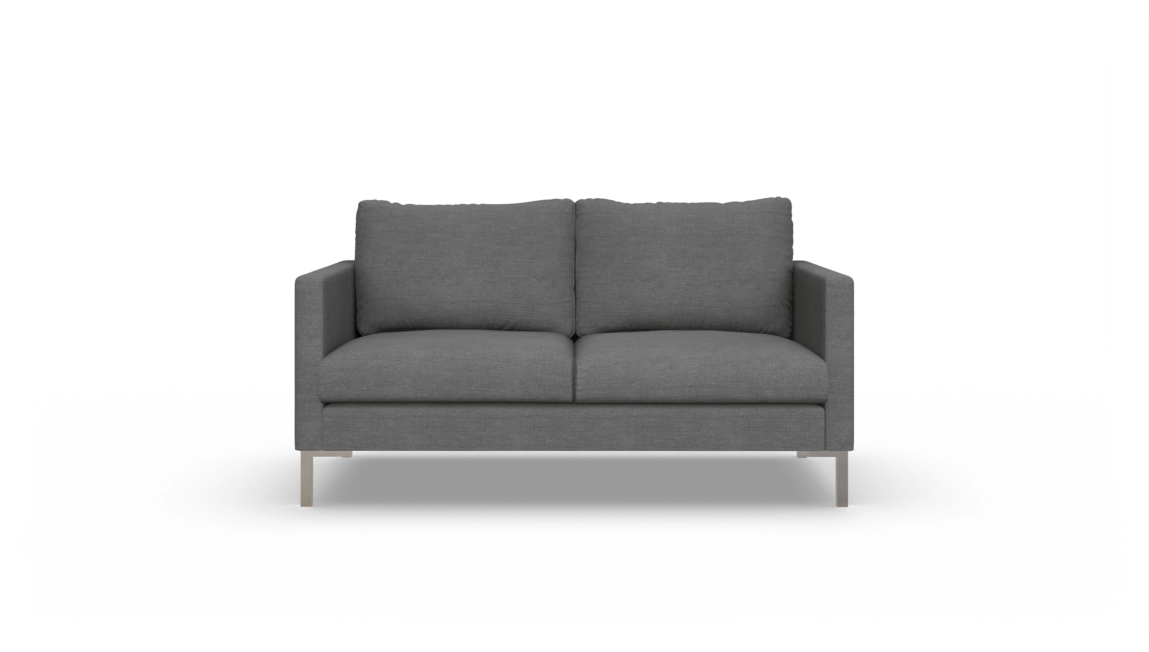 Jacobsen Stoffsofa Ansicht des Produktes Jacobsen 2-Sitzer in Stoff grau