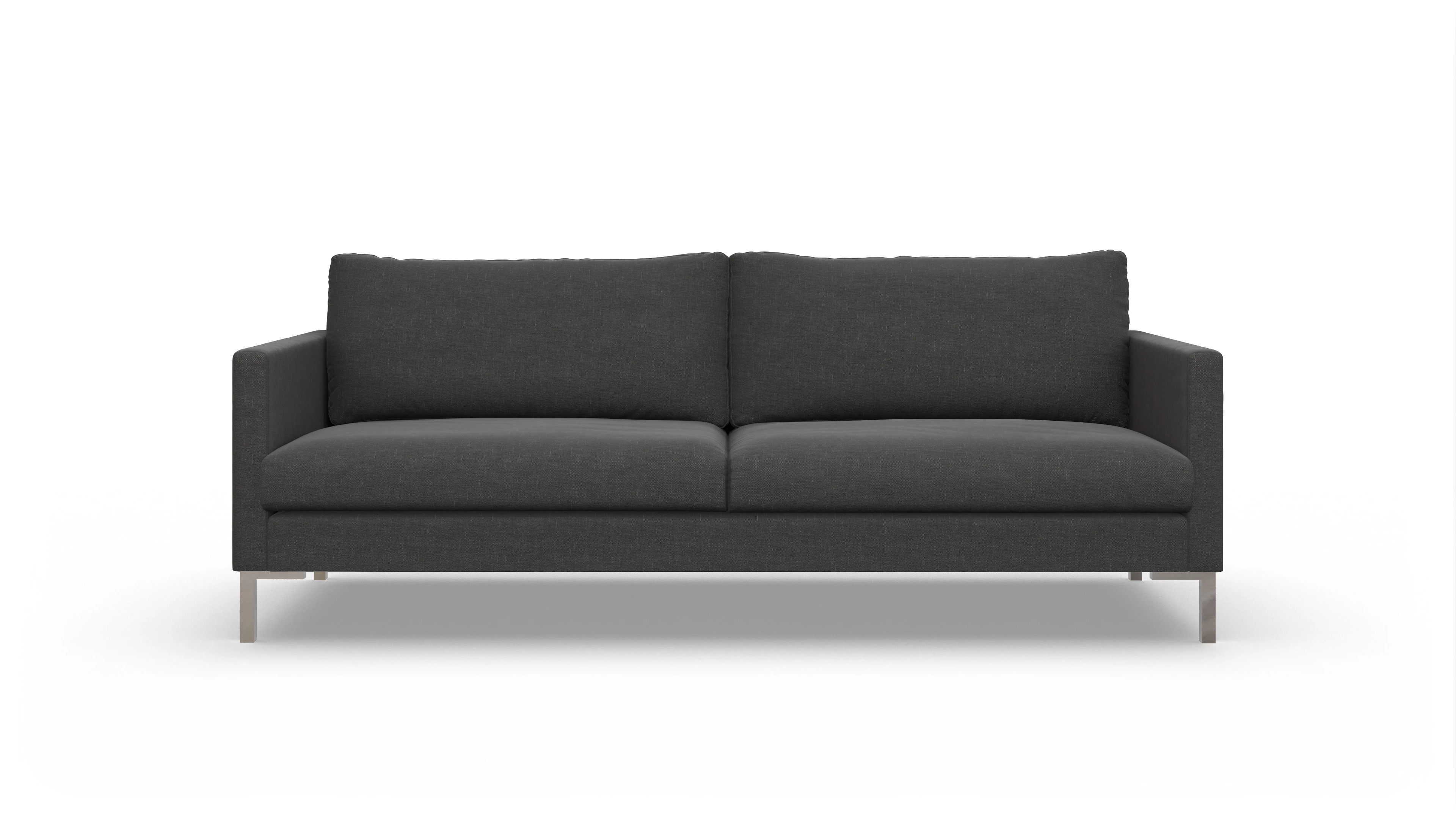 Jacobsen Stoffsofa Ansicht des Produktes Jacobsen 3-Sitzer in Stoff grau