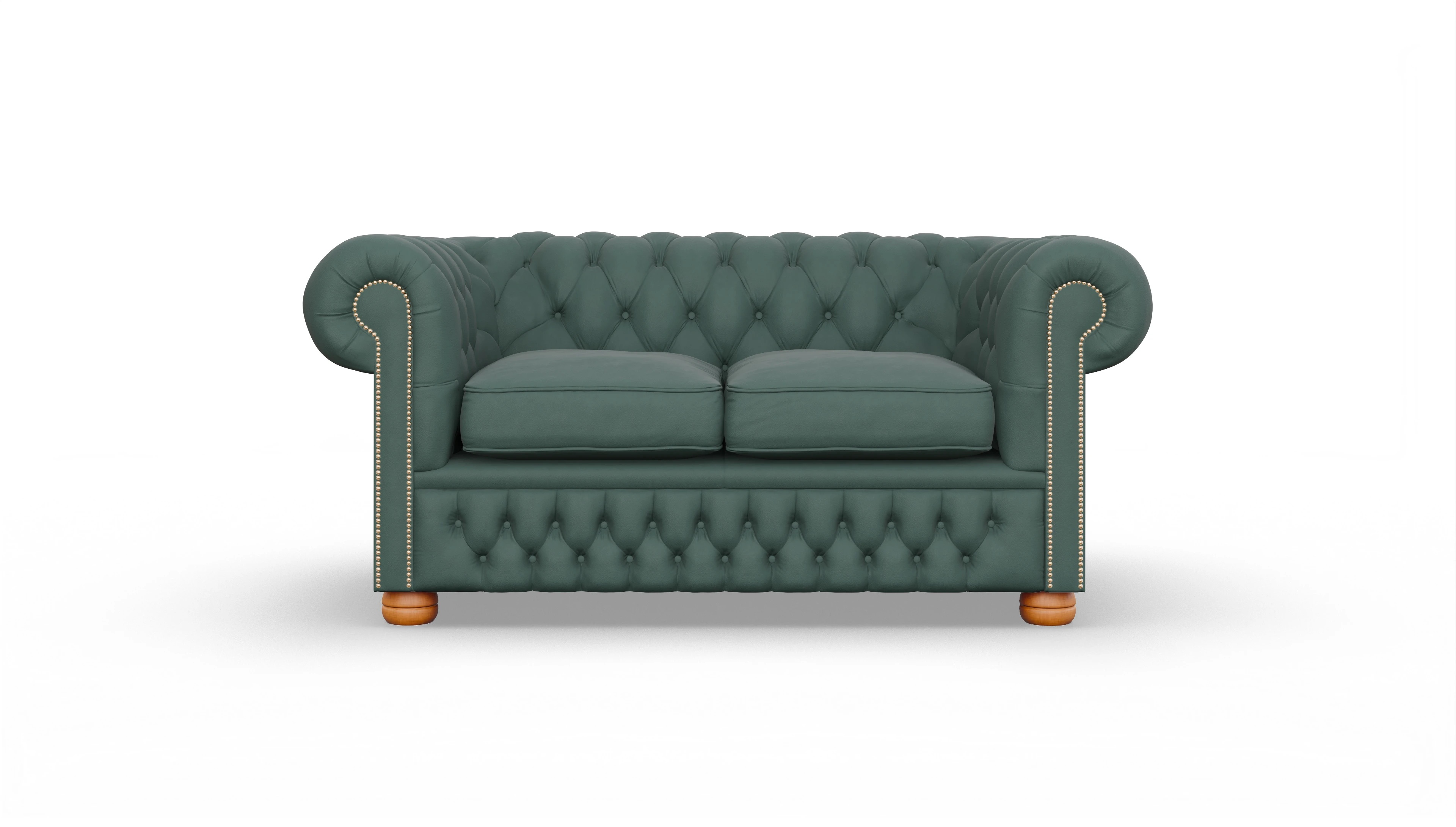 Ansicht des Produktes Oxford 2-Sitzer in Leder grün