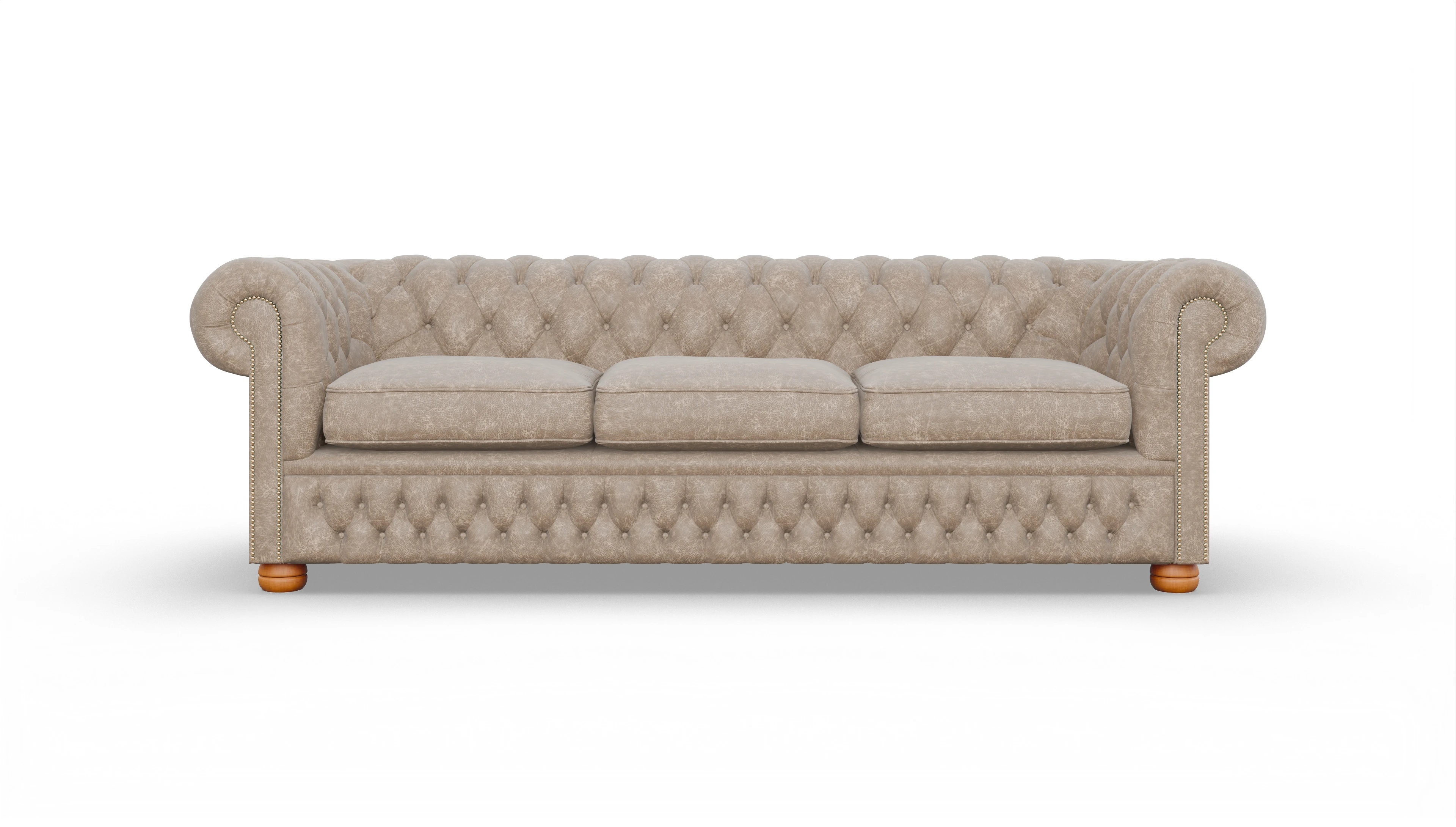 Ansicht des Produktes Oxford 4-Sitzer in Leder beige
