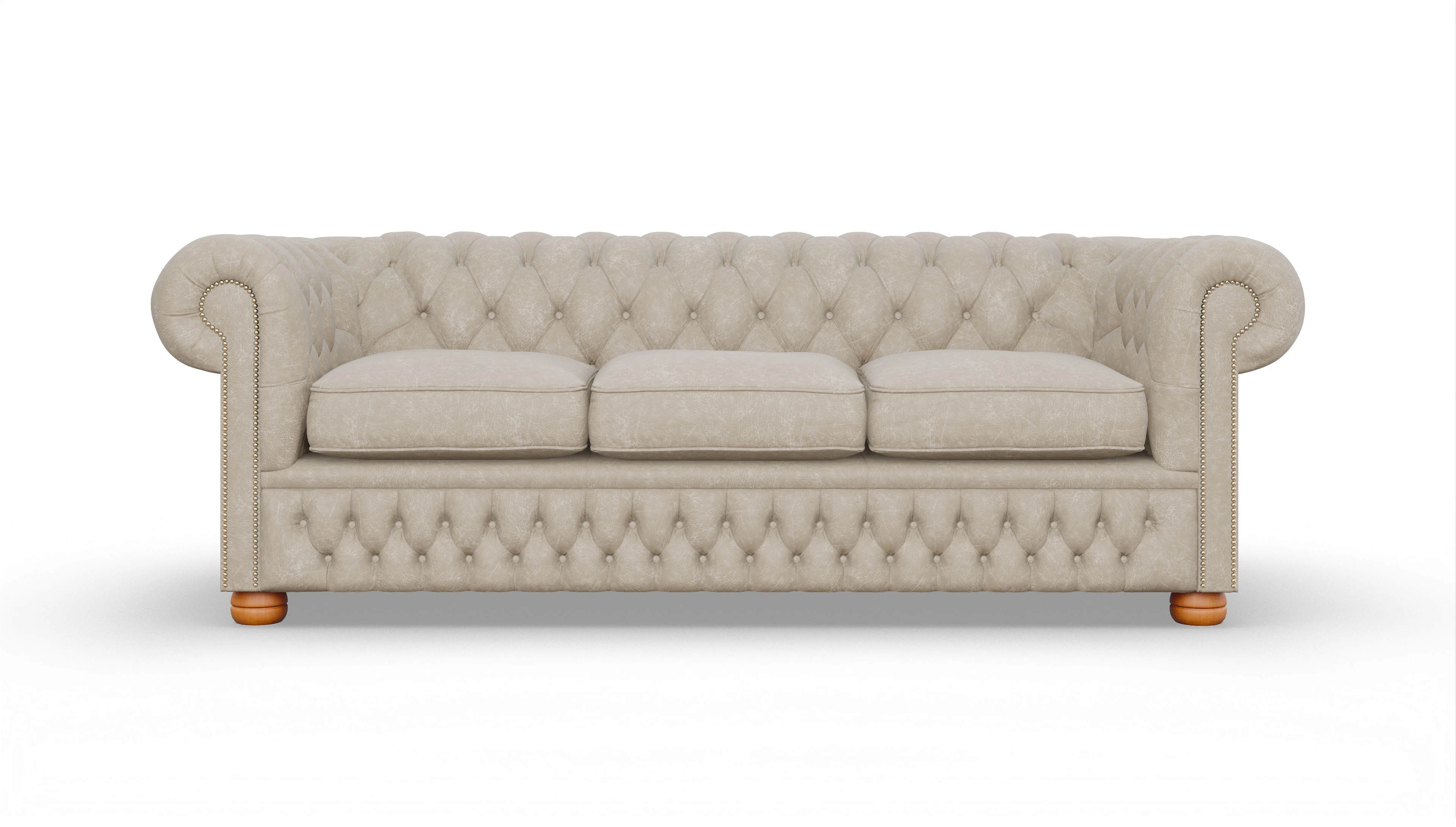 Ansicht des Produktes Oxford 3,5-Sitzer in Leder beige