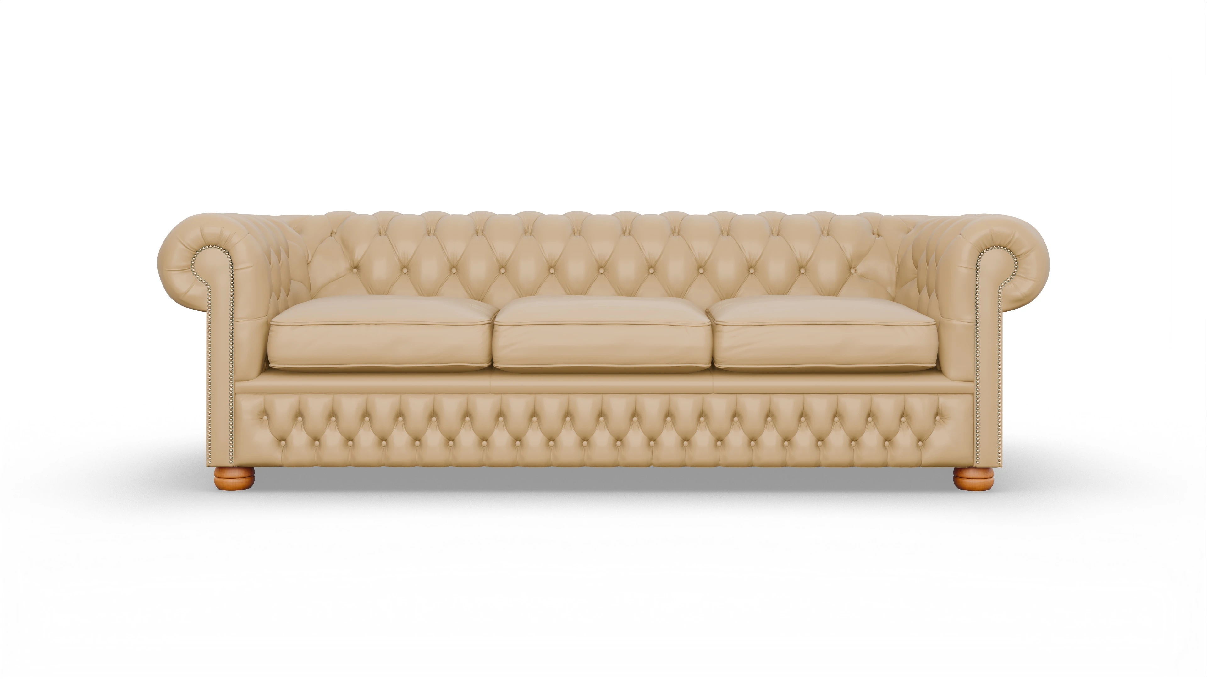 Ansicht des Produktes Oxford 4-Sitzer in Leder beige