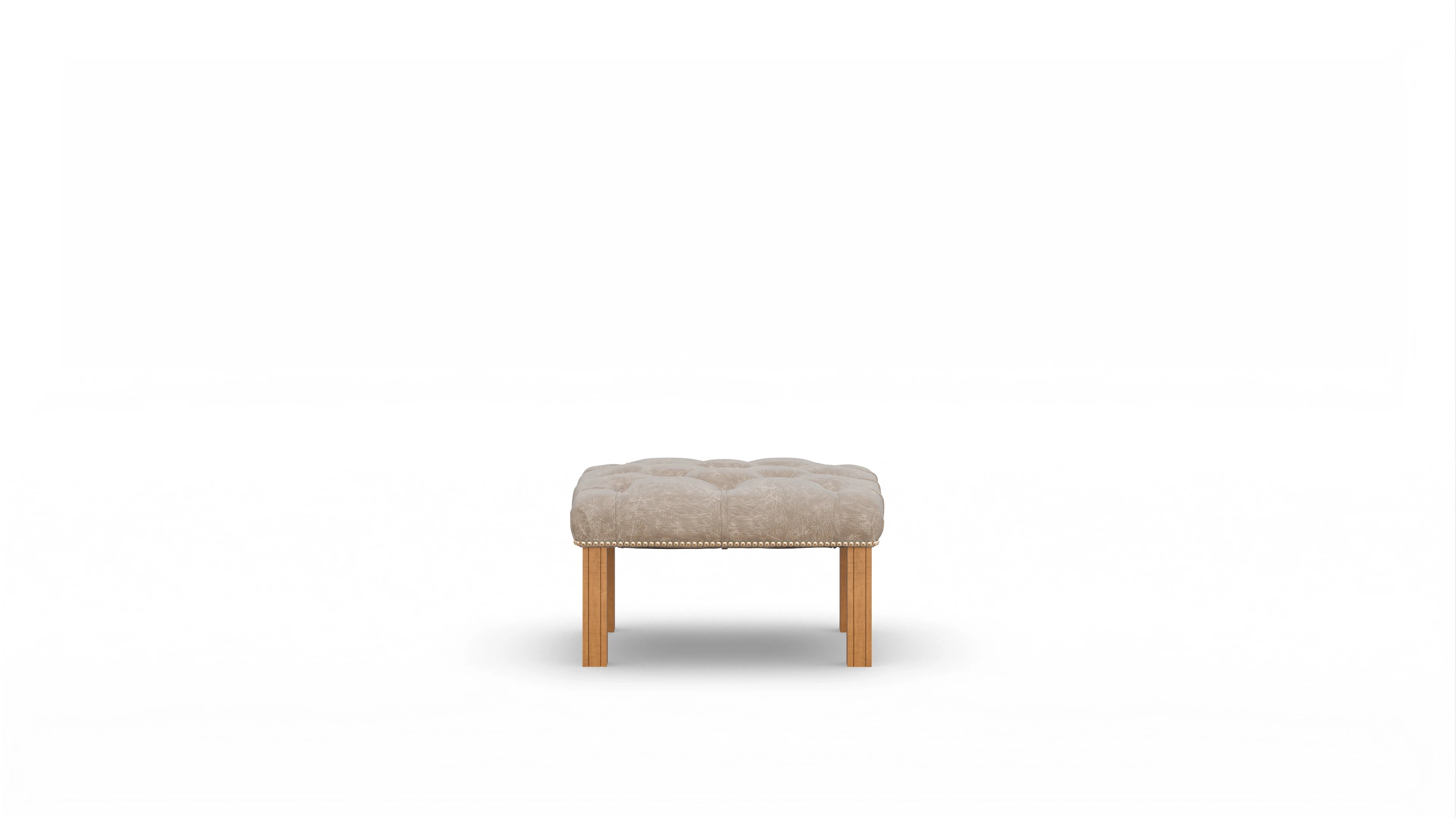 Ansicht des Produktes Dorian Hocker in Leder beige