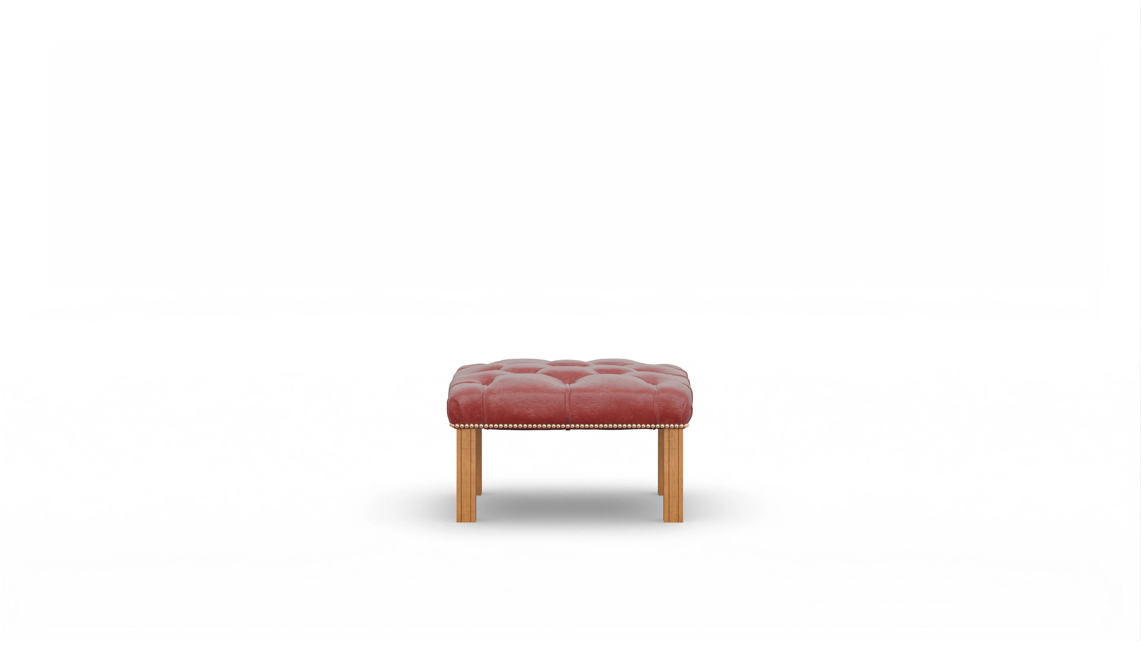 Ansicht des Produktes Dorian Hocker in Leder rot